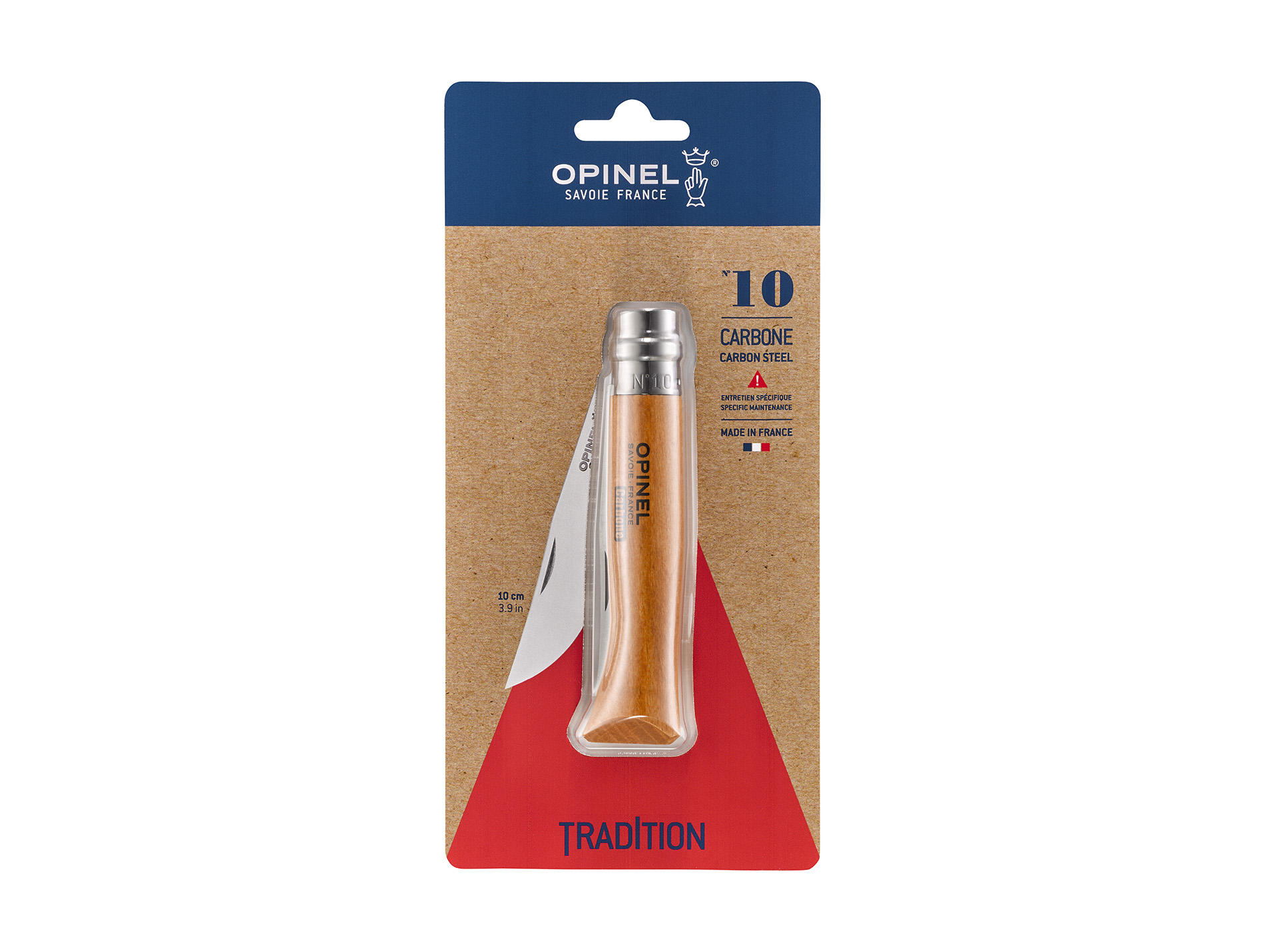 Couteau de taille VRN n°10 OPINEL L.10cm