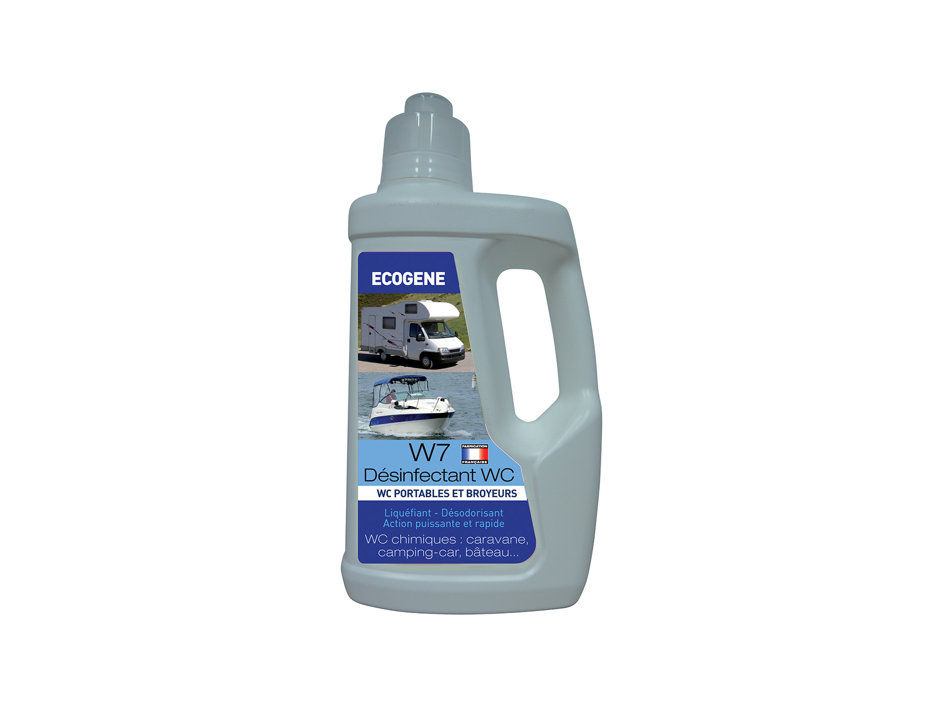 Désinfectant W7 WC AB7 pour WC portable et broyeurs 1L