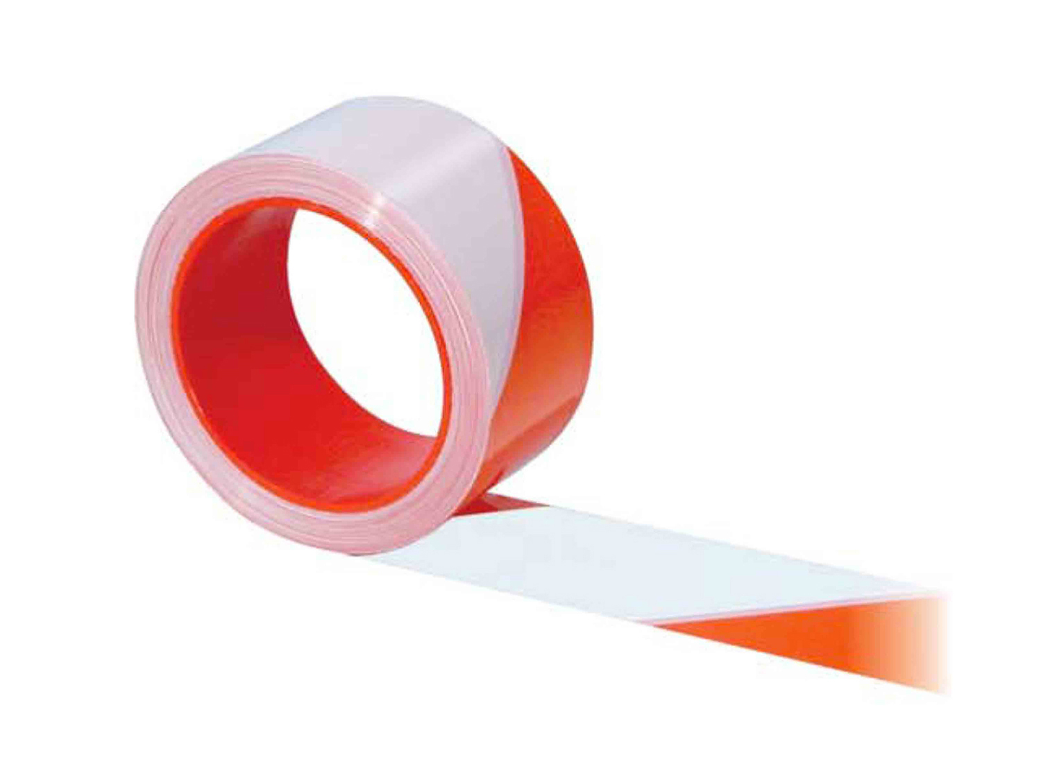 Ruban de rubalise rouge et blanc SÉLECTION EMERAUDE 100m 50mm