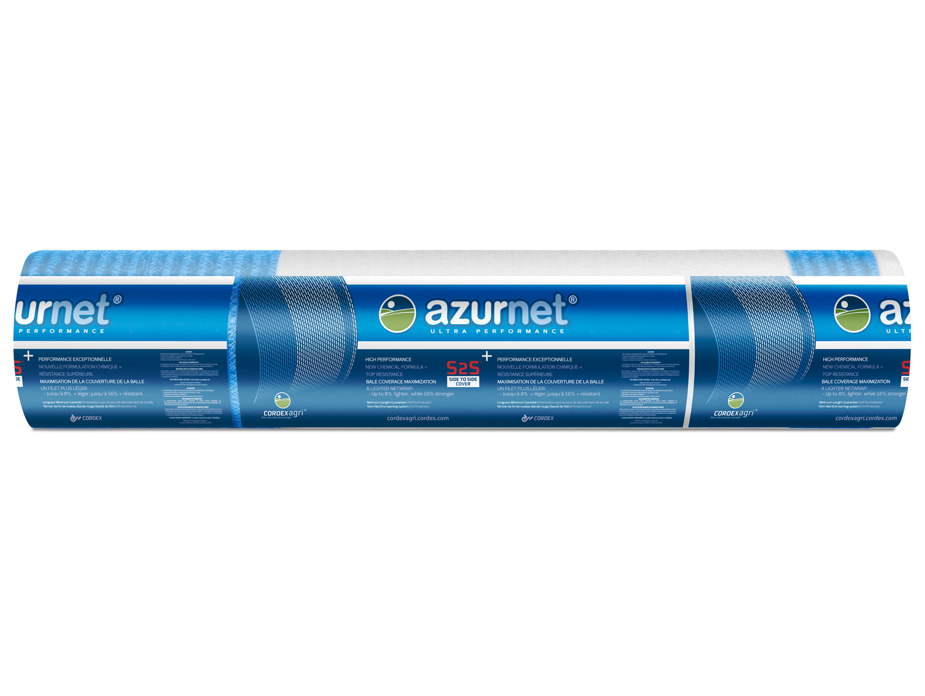 Filet agricole  bleu/blanc AZURNET 3800