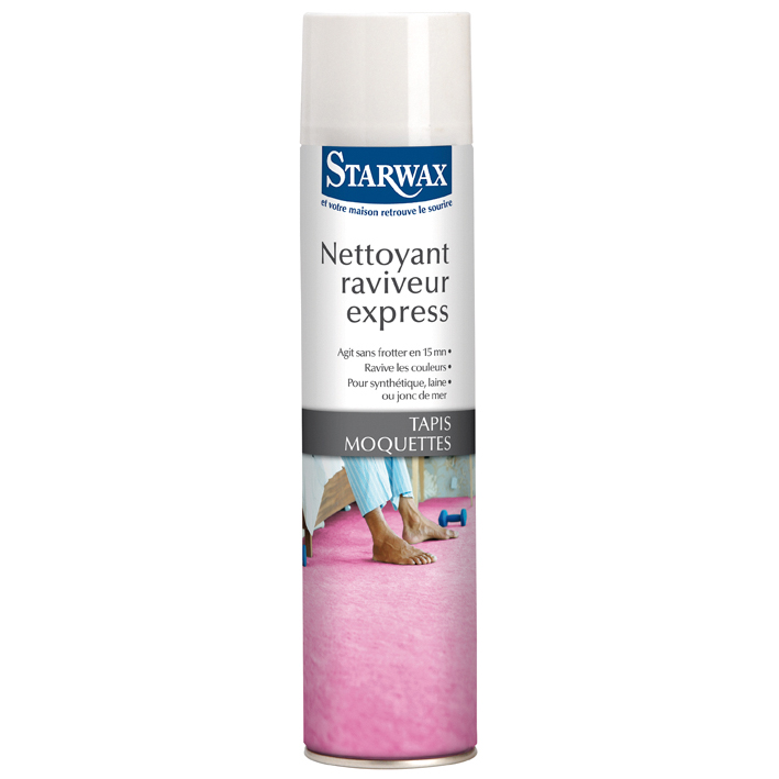 Nettoyant raviveur express tapis et moquettes 600ml STARWAX