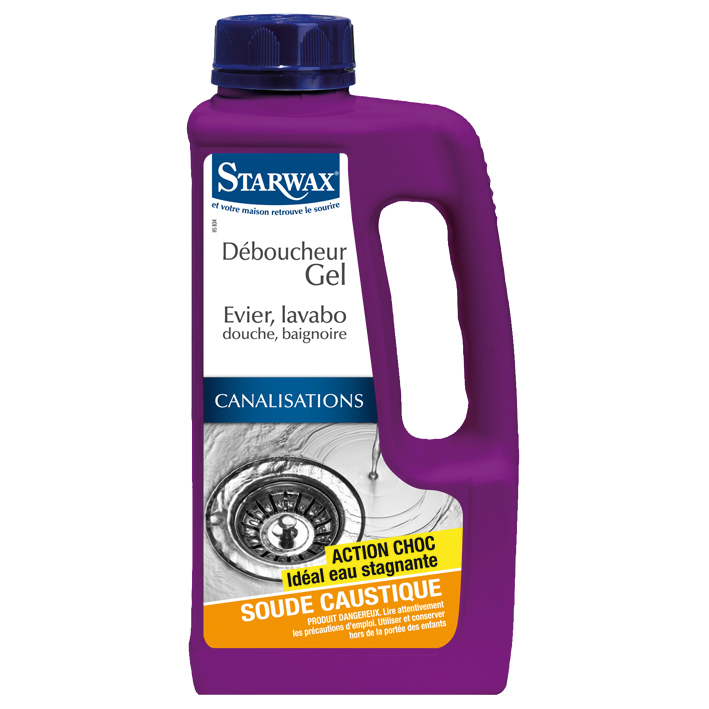 Gel déboucheur soude 1L STARWAX