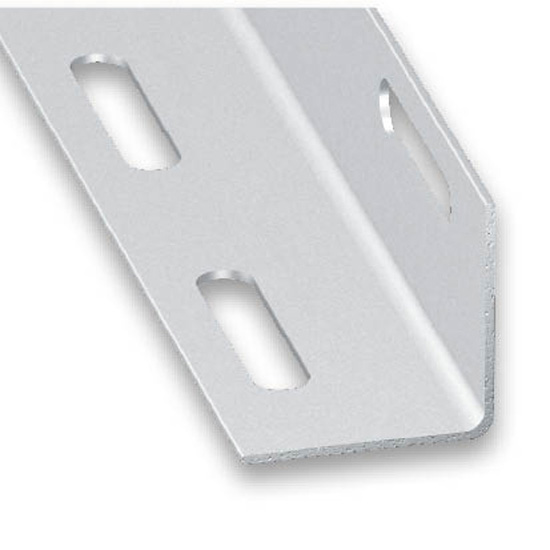Cornière perforée CQFD en acier galvanisé 38x38mm 2m