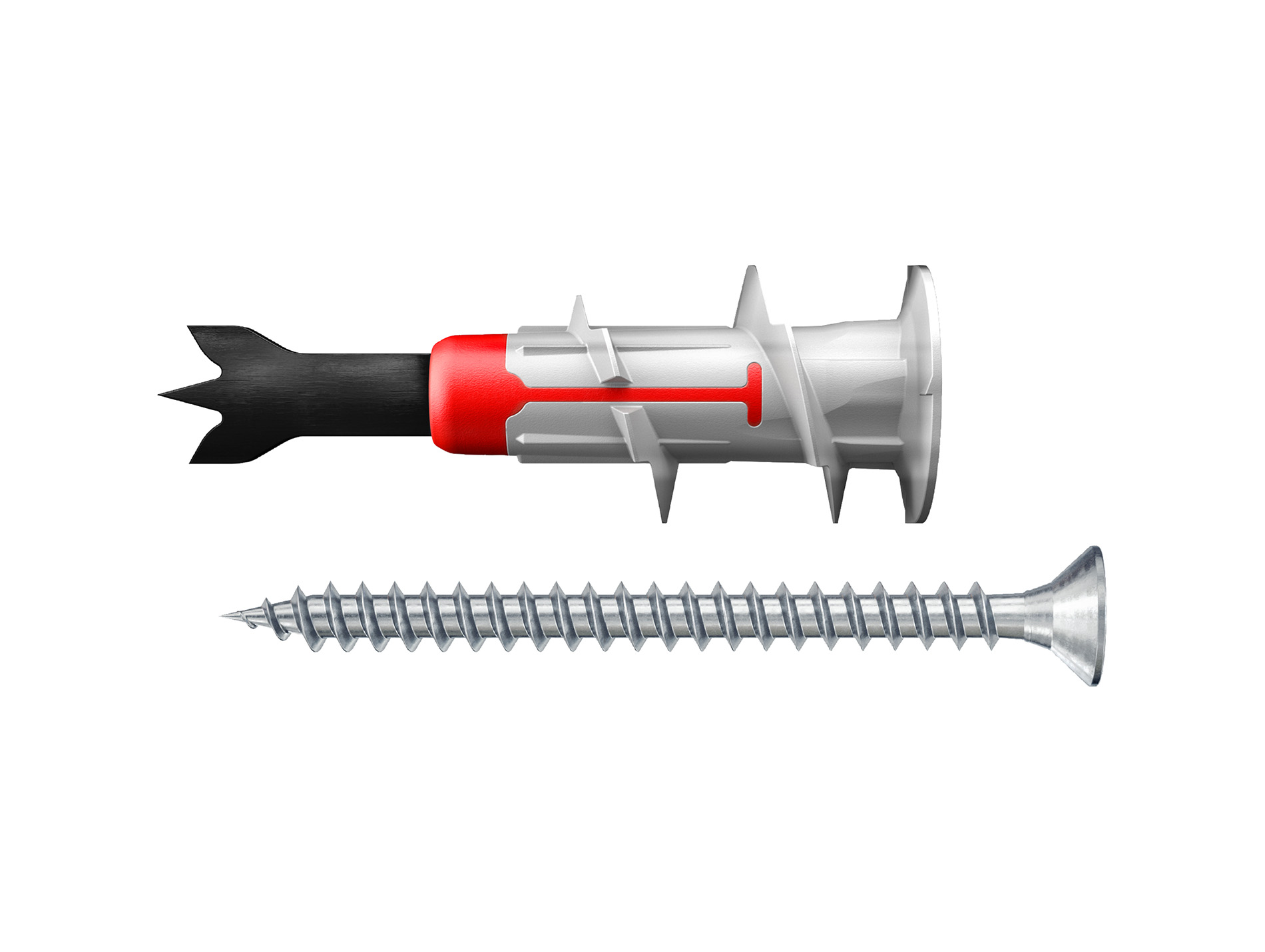 Chevilles autoforeuse DuoBlade vis tête fraisée FISCHER L.44mm x6