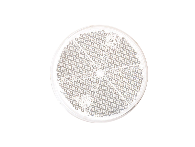 Catadioptres ronds adhésifs orange SÉLECTION EMERAUDE x2