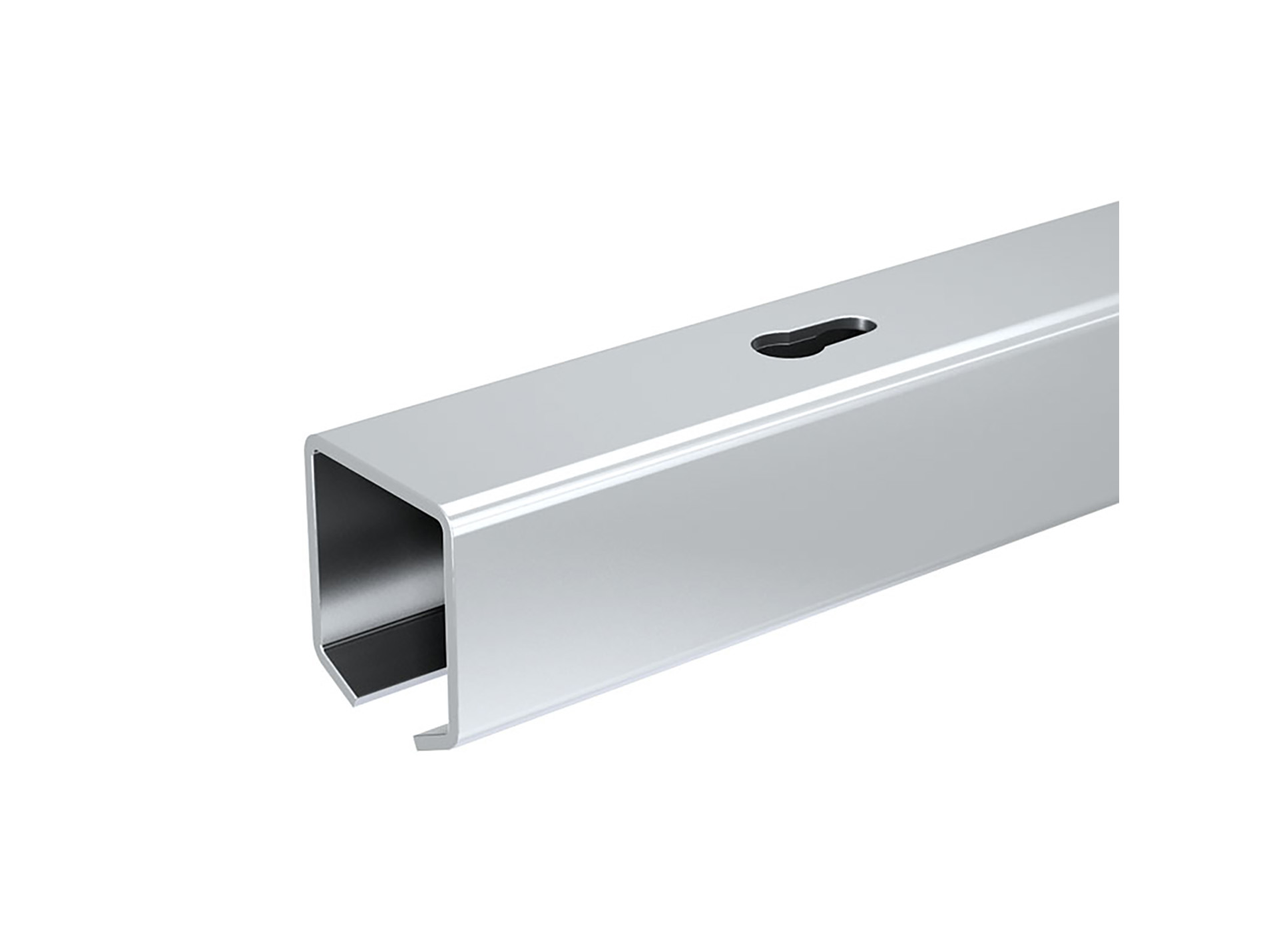 Rail MANTION en acier galvanisé 27x24,5mm 1,5m