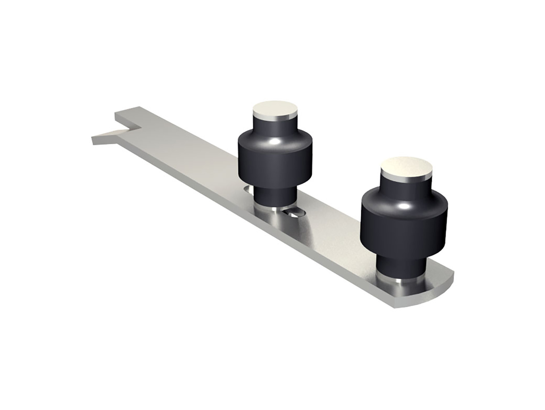 Guide à scellement MANTION réglable avec 2 olives Ø45mm