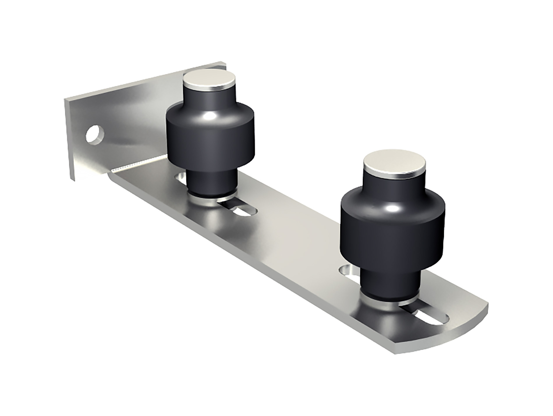 Guide à visser MANTION réglable avec 2 olives Ø45mm