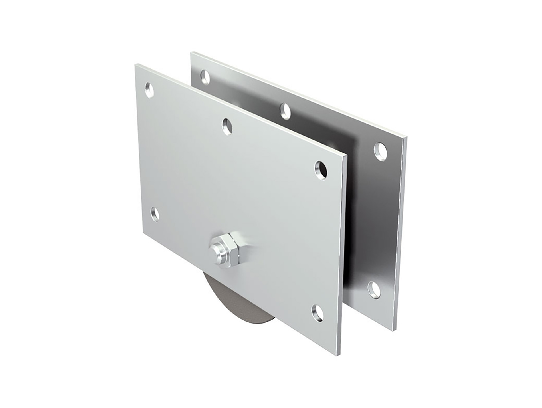 Monture à galet MANTION à gorge ronde Ø20mm