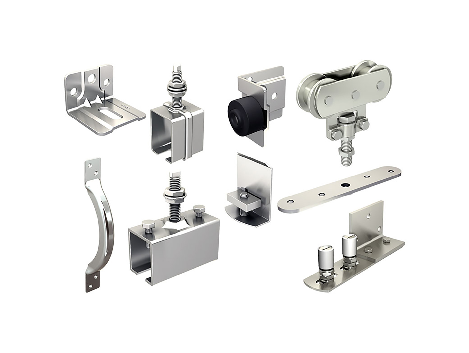 Kit de garniture MANTION pour porte de 150kg 3m