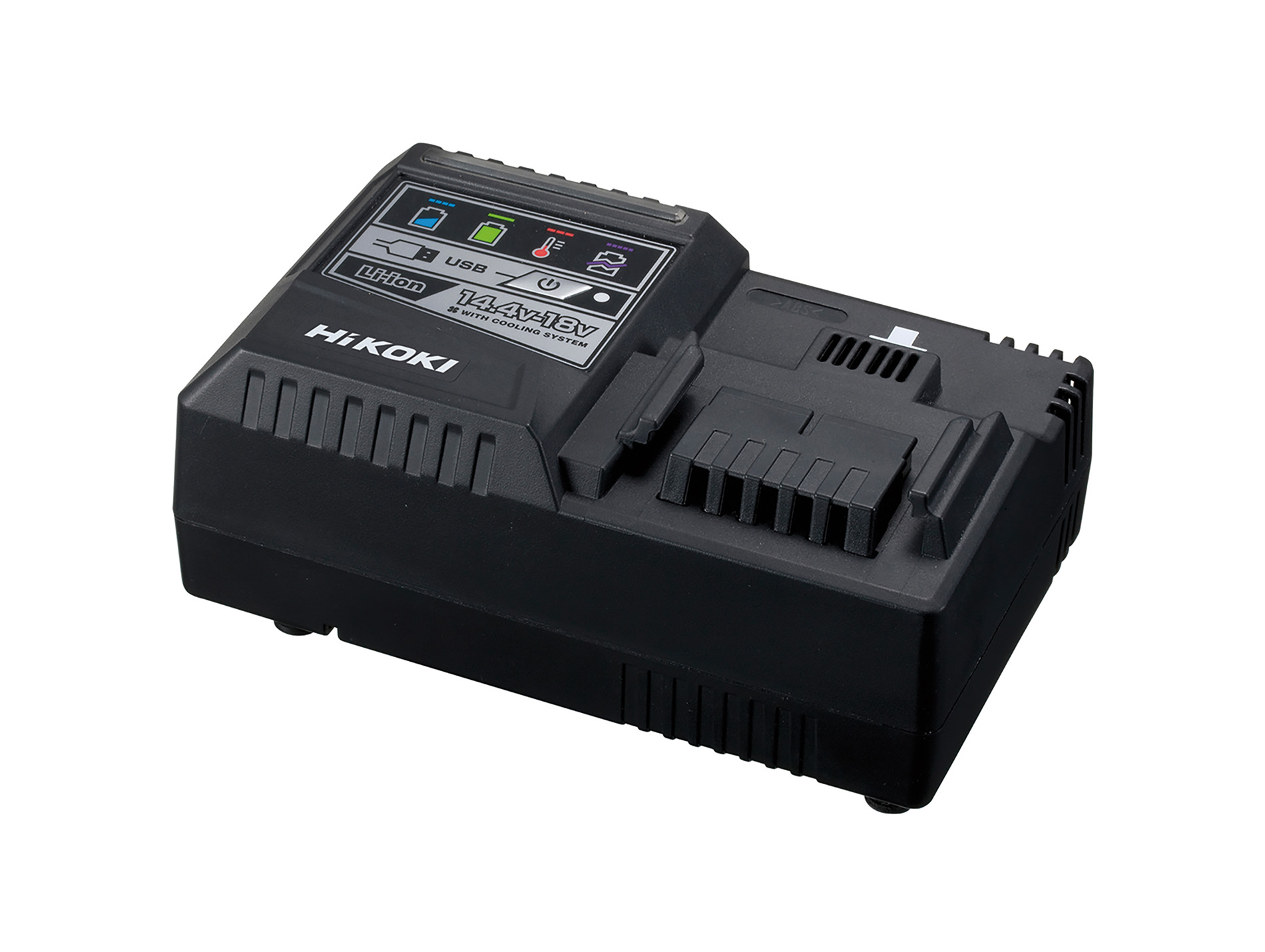 Chargeur rapide ventilé HIKOKI avec prise USB