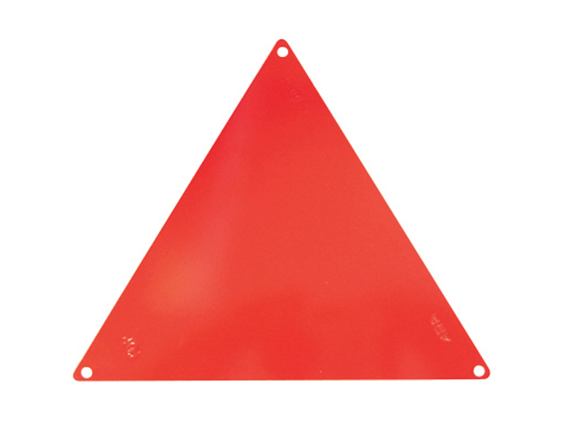 Triangles réfléchissants métal SÉLECTION EMERAUDE x2