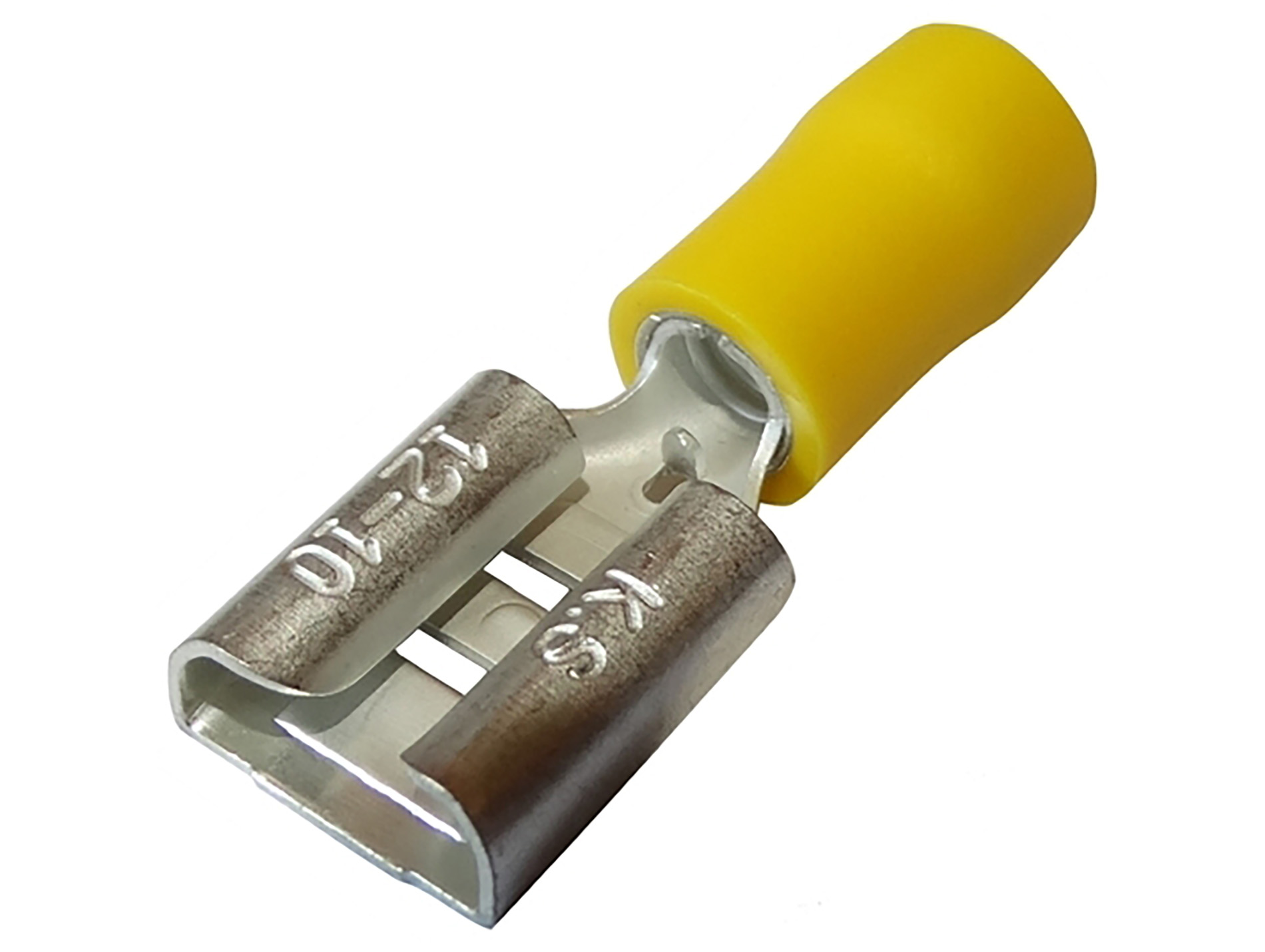 Cosses plates femelles jaunes SÉLECTION EMERAUDE 9.3mm x10