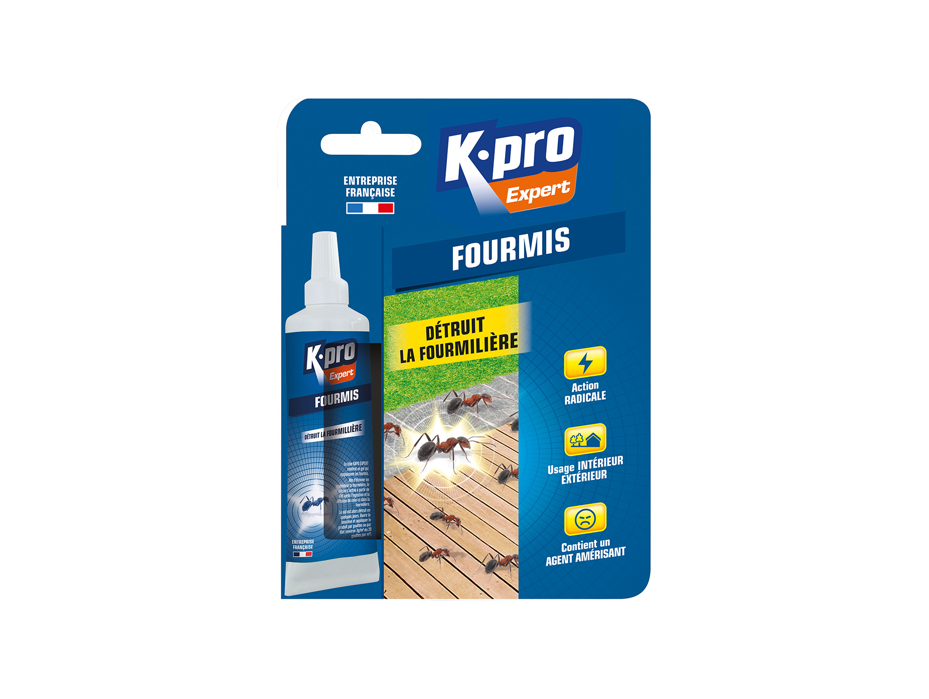 Tube anti-fourmis KAPO Expert gel 15g