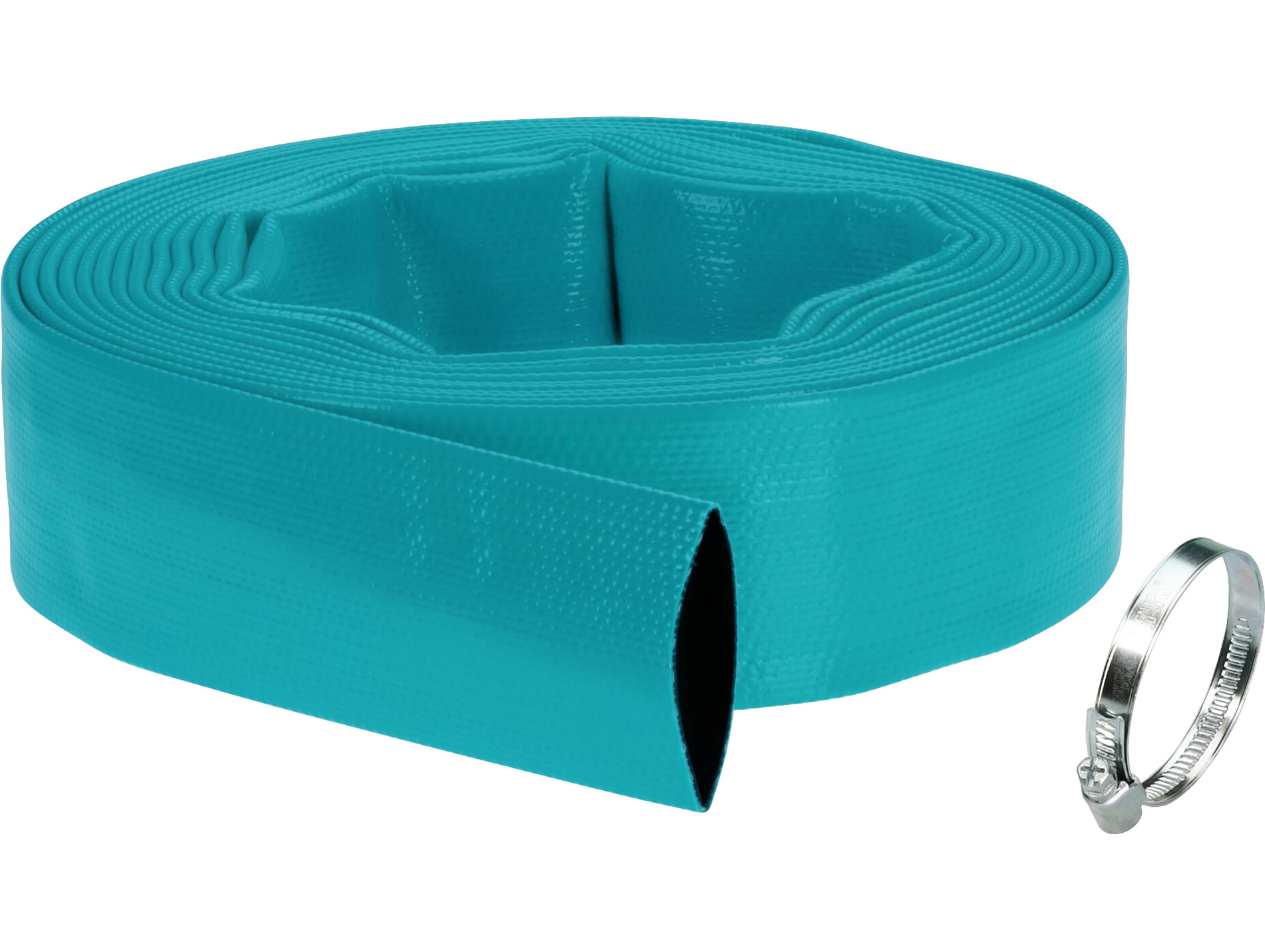 Tuyau de refoulement GARDENA avec collier de serrage 38mm