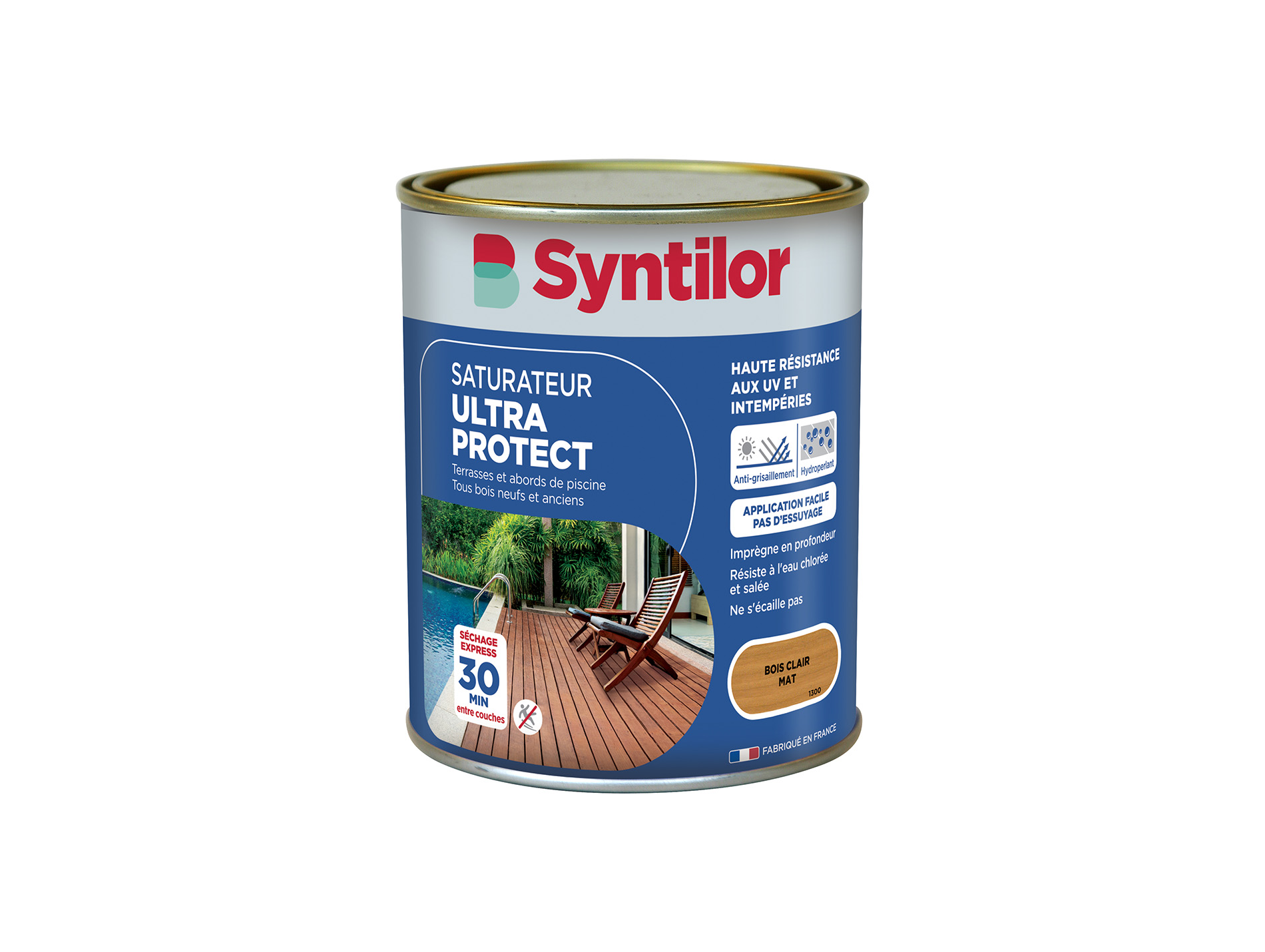 Saturateur Ultra Protect SYNTILOR sol ext Bois clair 0,75L