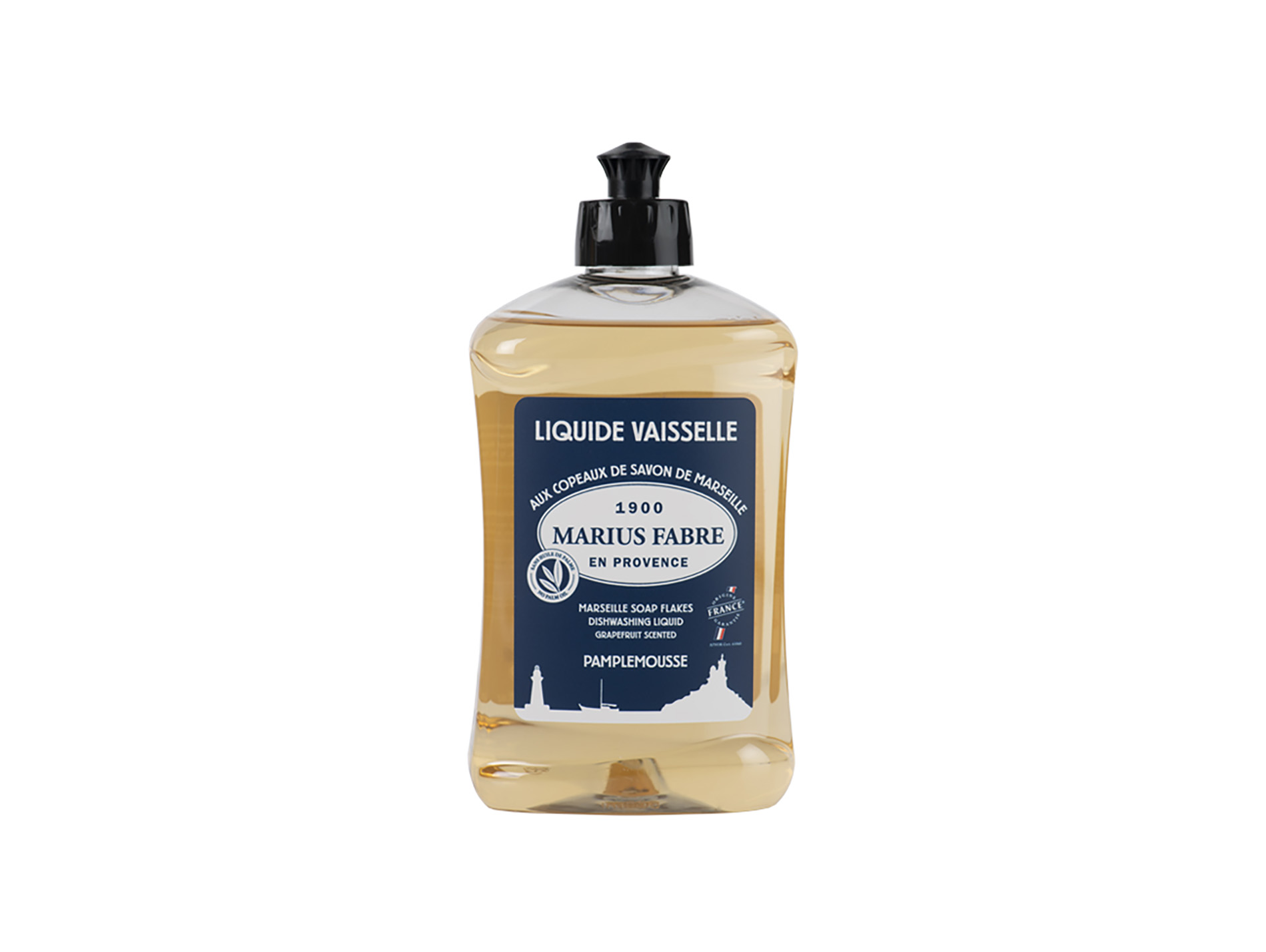 Liquide vaisselle aux copeaux de savon de Marseille 500ml