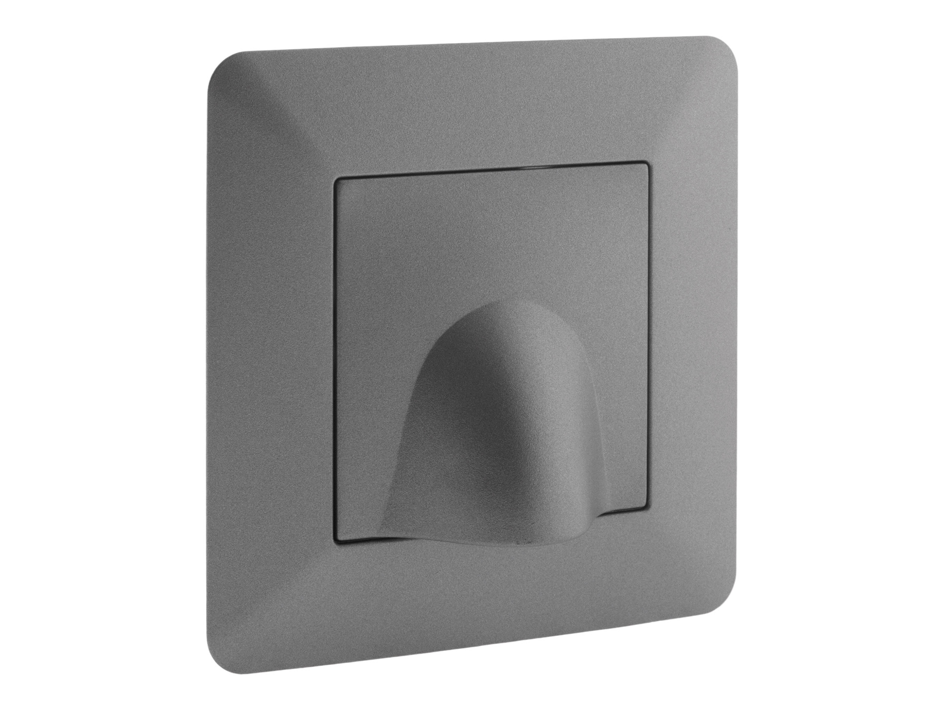 Plaque sortie de câble ZENITECH Artezo Titanium 16a