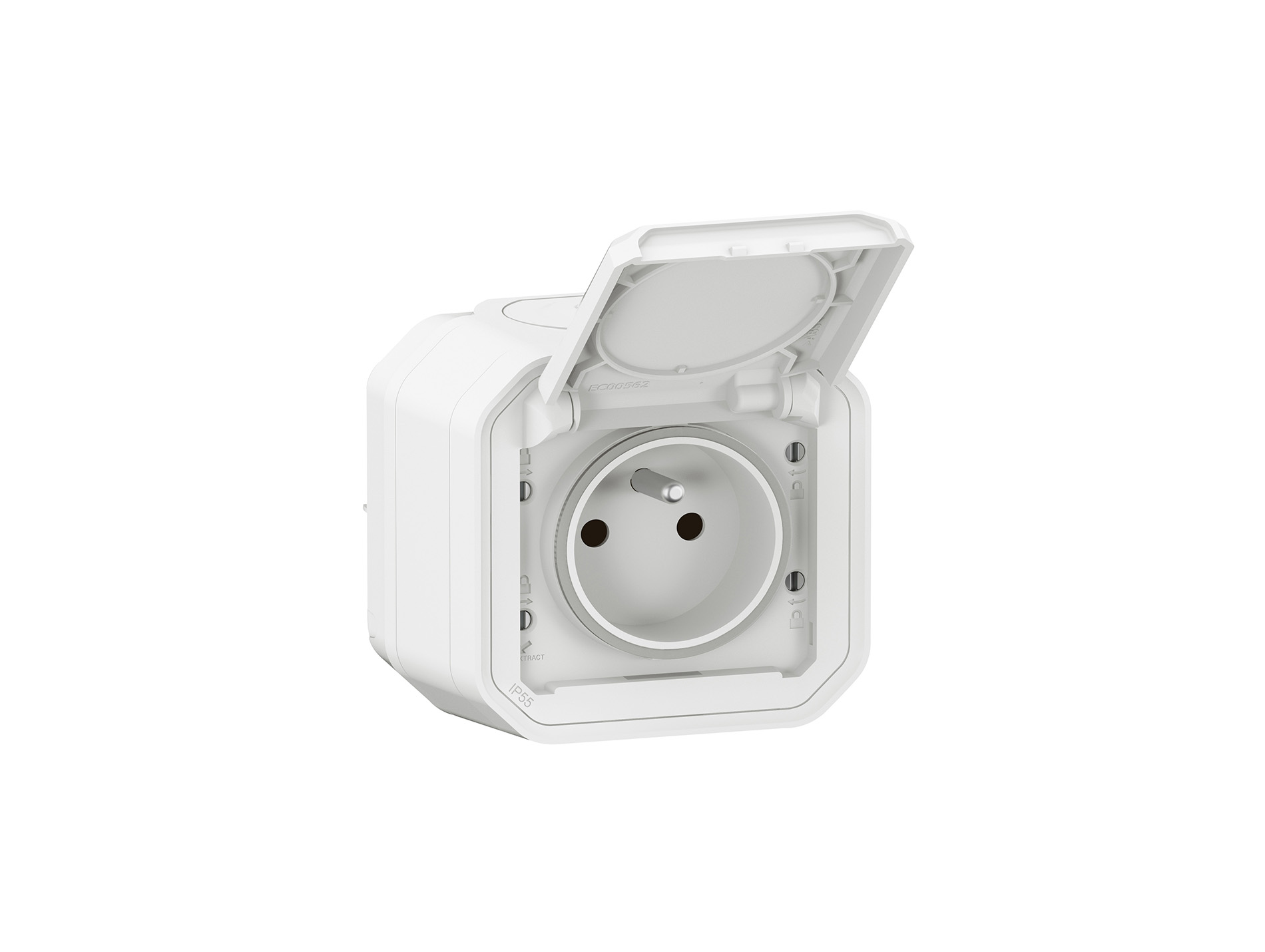Prise étanche LEGRAND Plexo saillie IP55 16a 250v