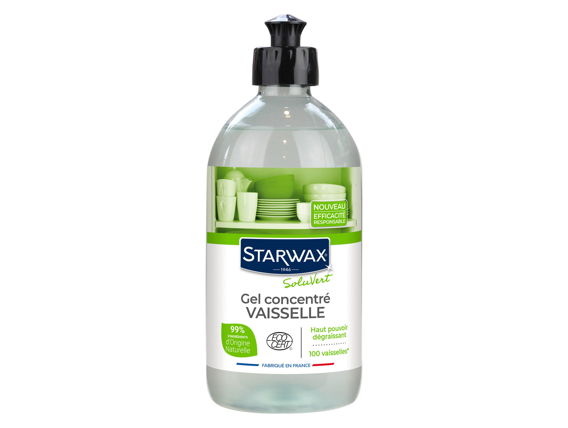 Gel vaisselle concentré STARWAX 500ml