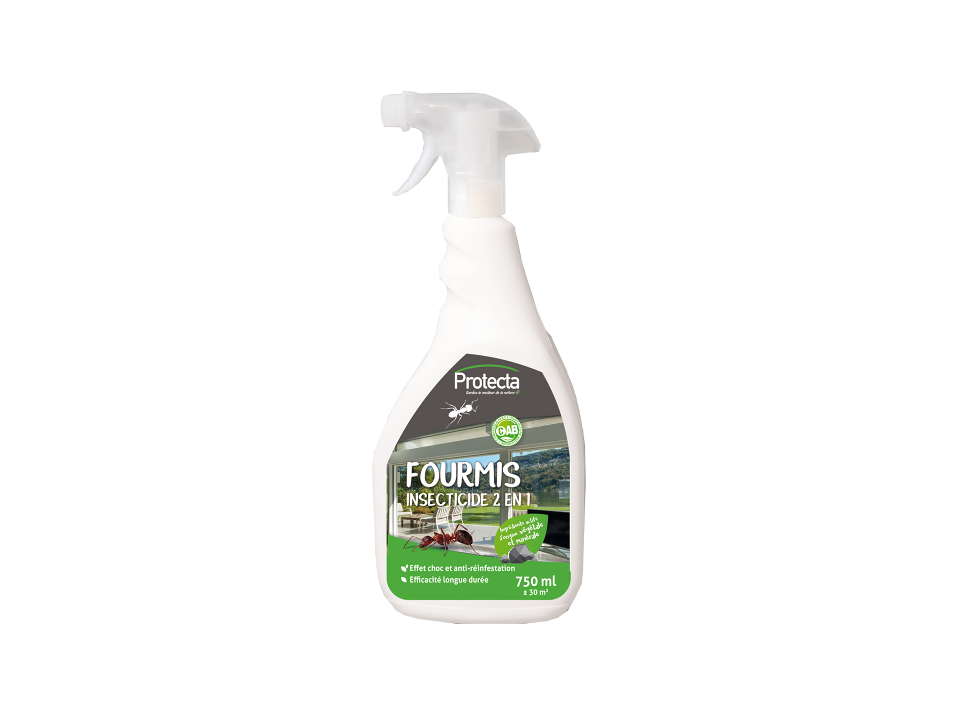Spray répulsif PROTECTA anti-fourmis 750ml