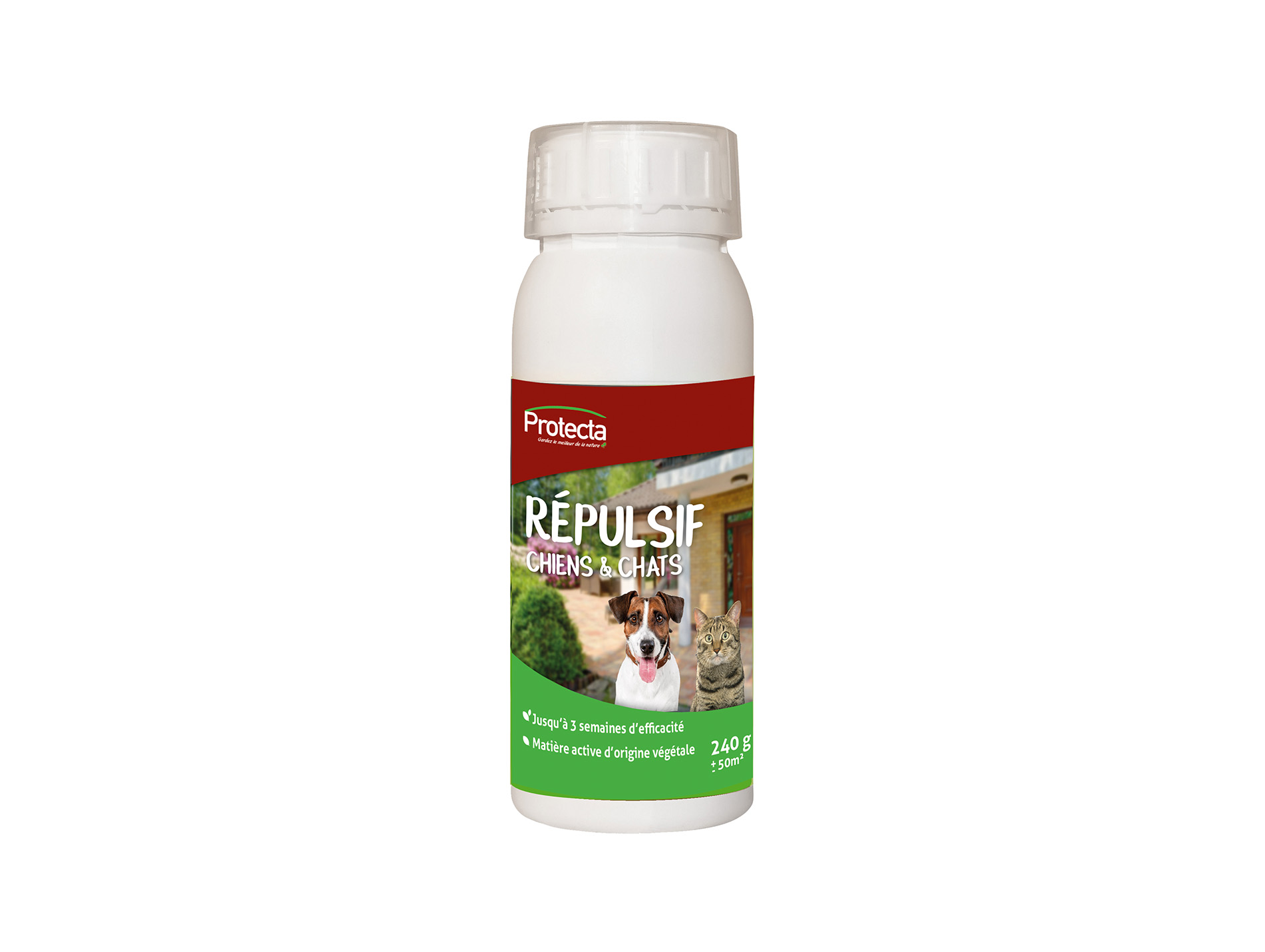 Granulés répulsifs chiens et chats PROTECTA 240g