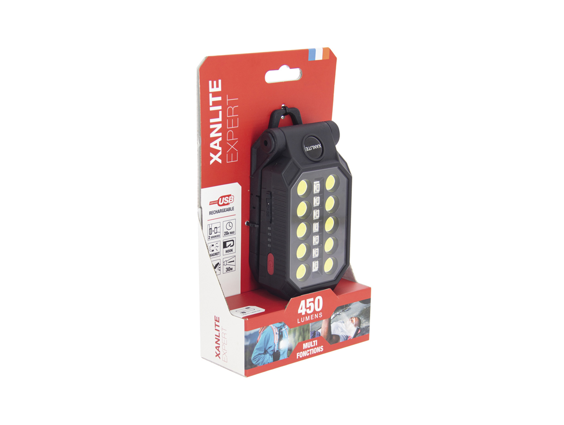 Baladeuse Led XANLITE rechargeable 450lm