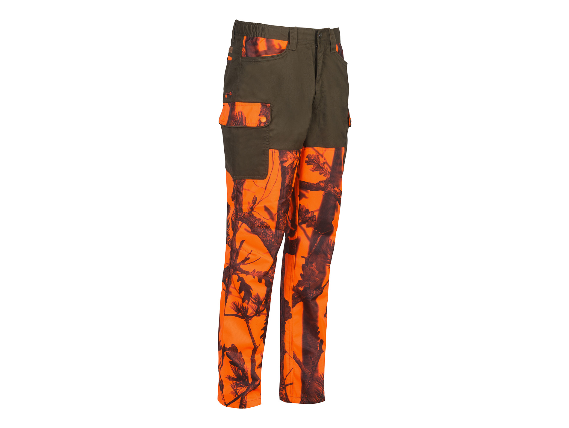 Pantalon de traque PERCUSSION Roncier ghostcamo blaze&black