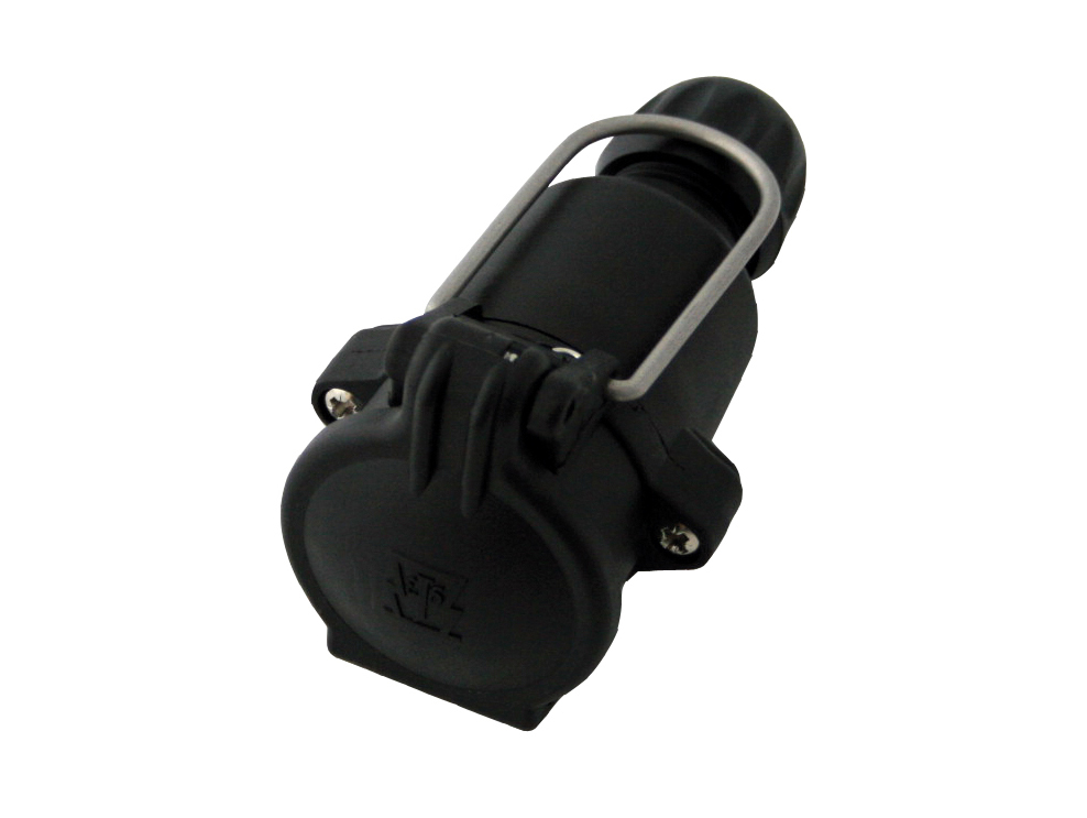 Fiche prolong femelle 7 broches plastique SÉLECTION EMERAUDE