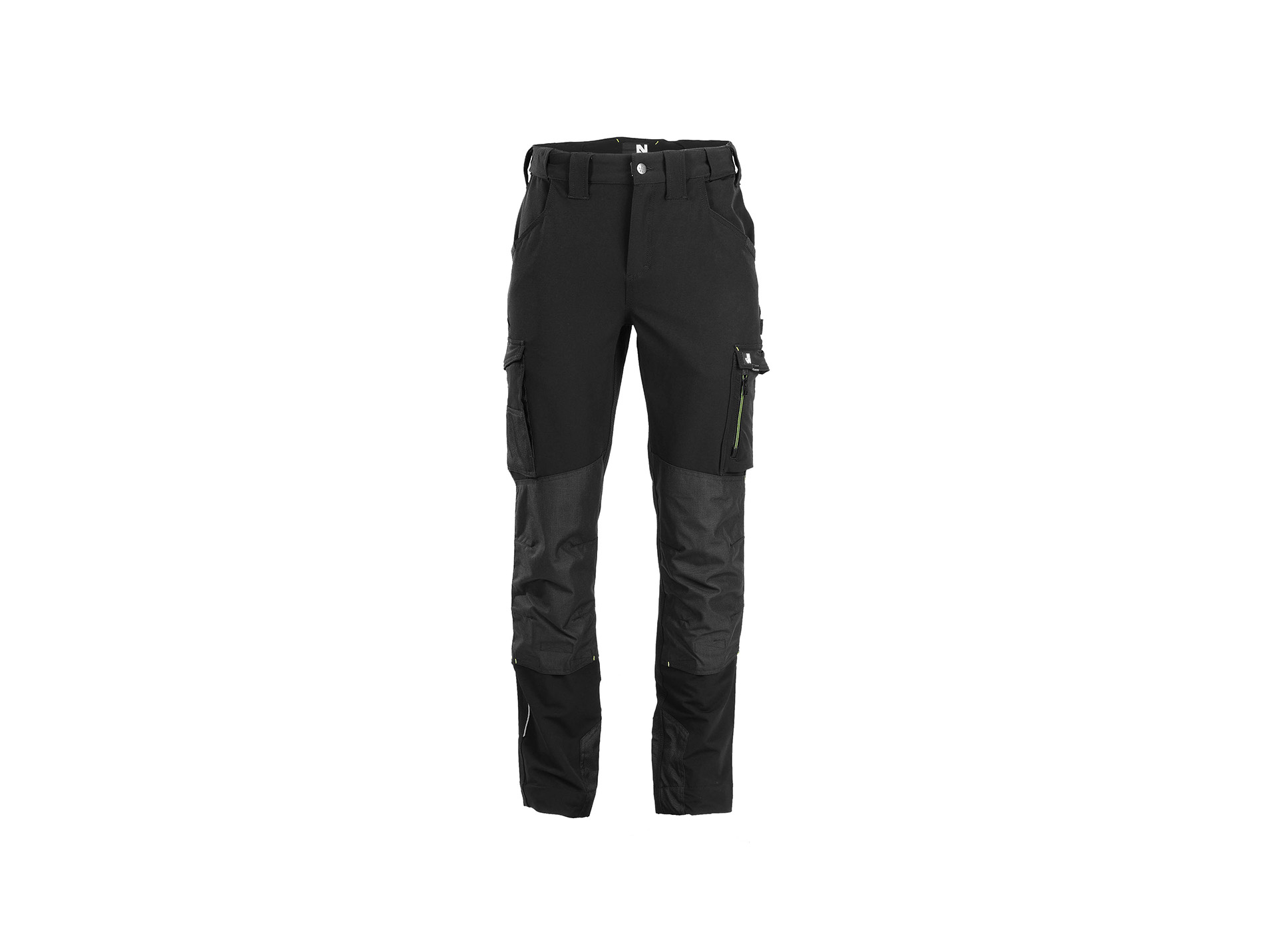Pantalon de travail NINE WORTHS Ondra élasthanne noir