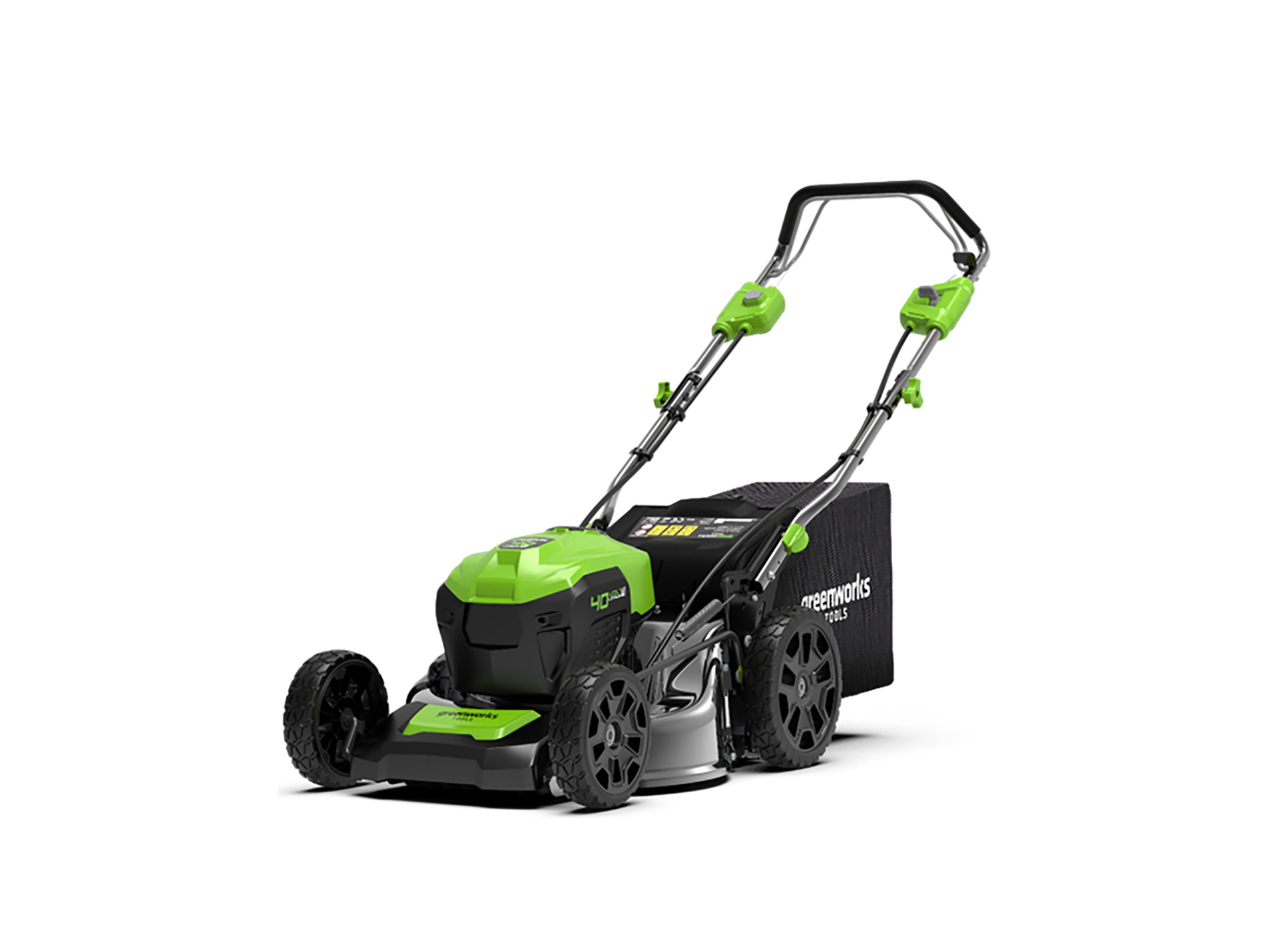 Tondeuse tractée batterie GREENWORKS GD40LM46SP l.46cm 40V nue