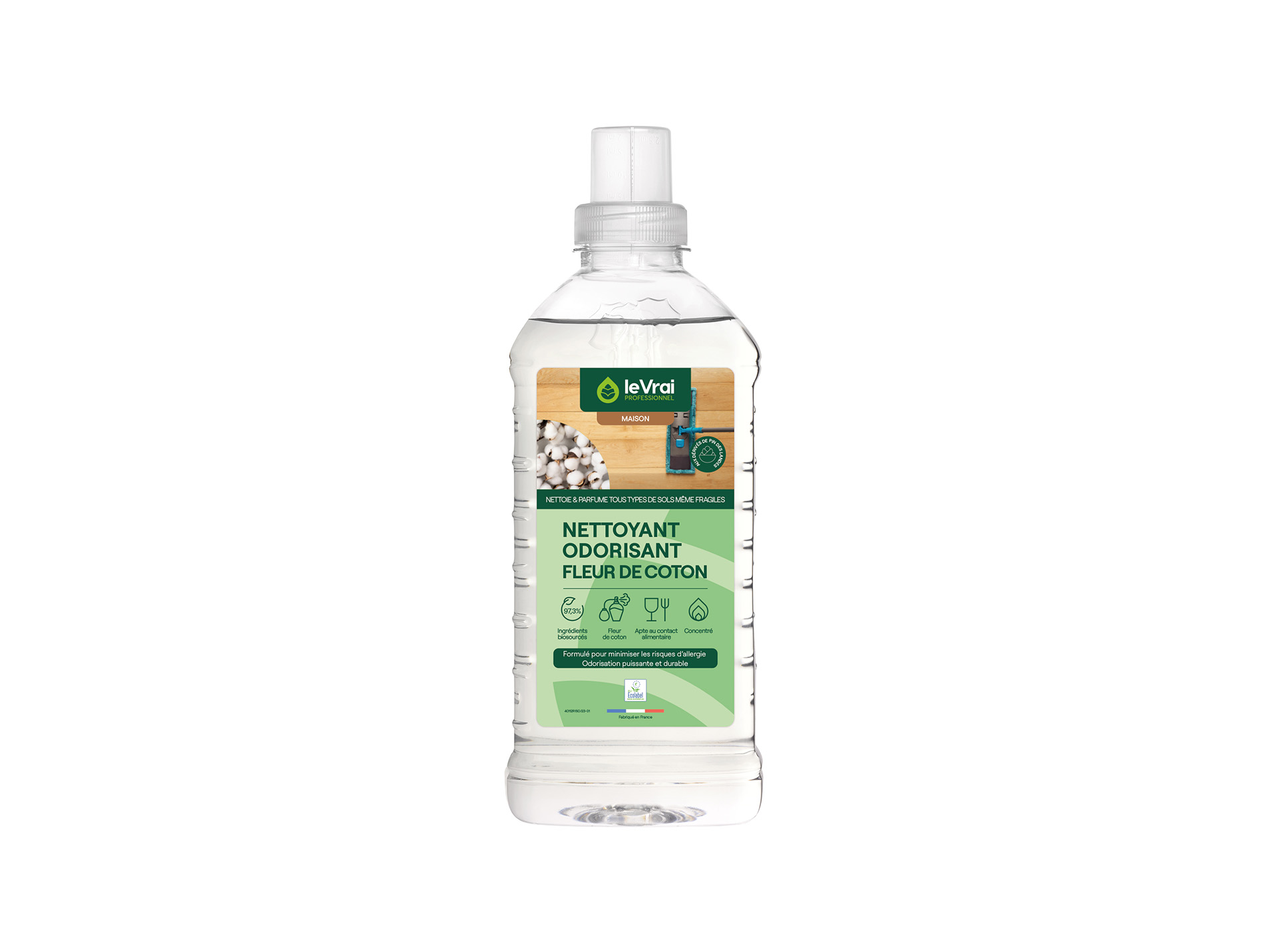 Nettoyant odorisant LE VRAI fleur de coton 1L