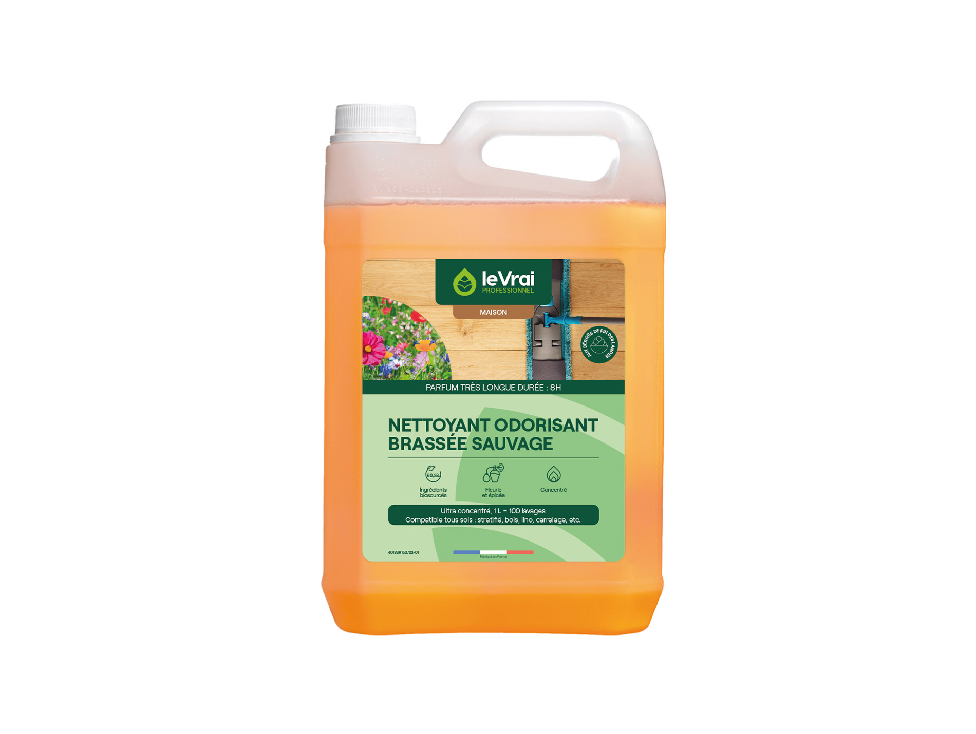 Nettoyant odorisant LE VRAI brassée sauvage 5L