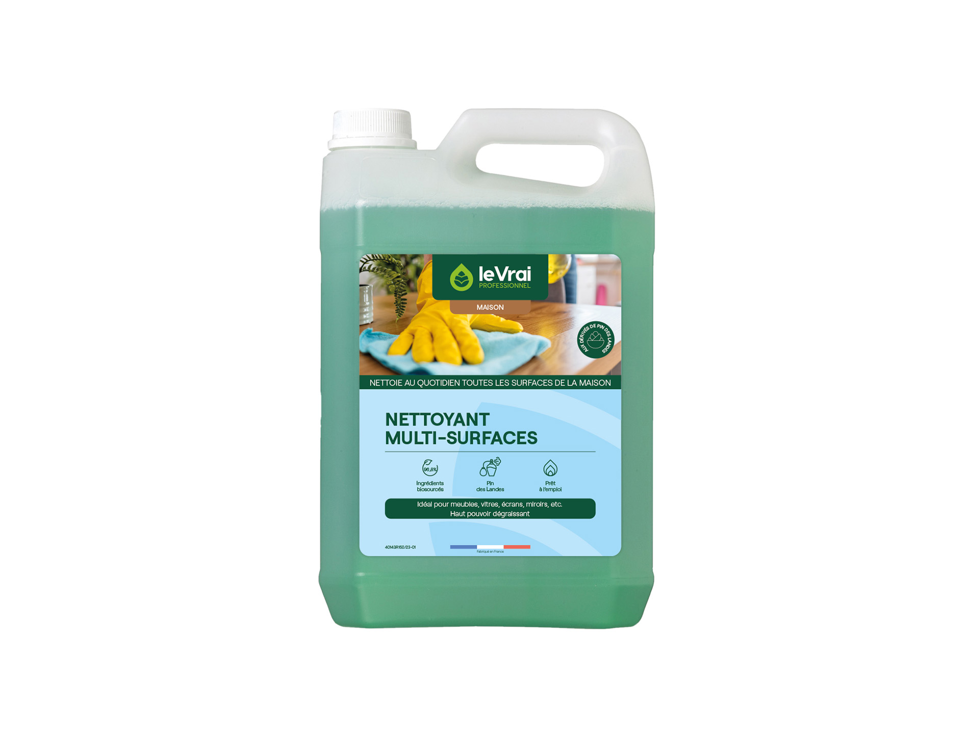 Nettoyant LE VRAI multi-surfaces 5L