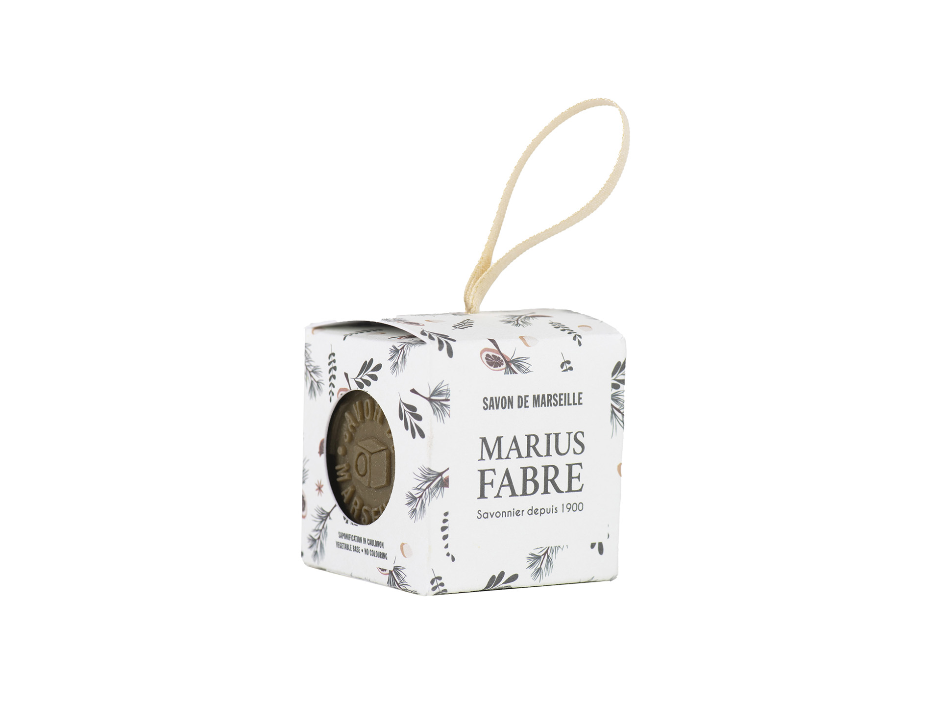 Savon de Marseille MARIUS FABRE en cube 100g