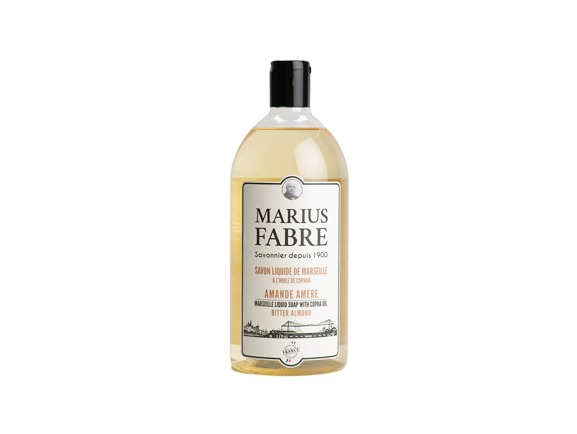Savon de Marseille MARIUS FABRE liquide senteur amande 1L