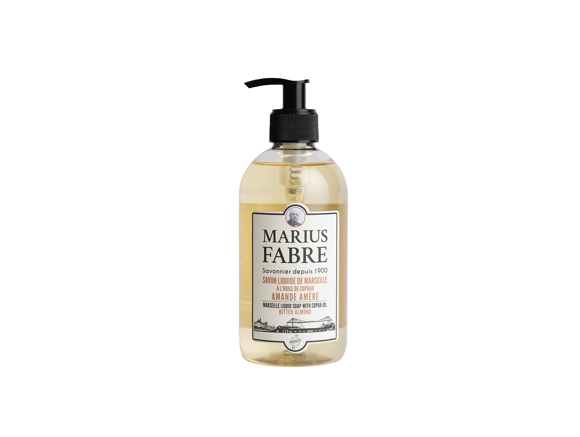Savon de Marseille MARIUS FABRE liquide senteur amande 400ml