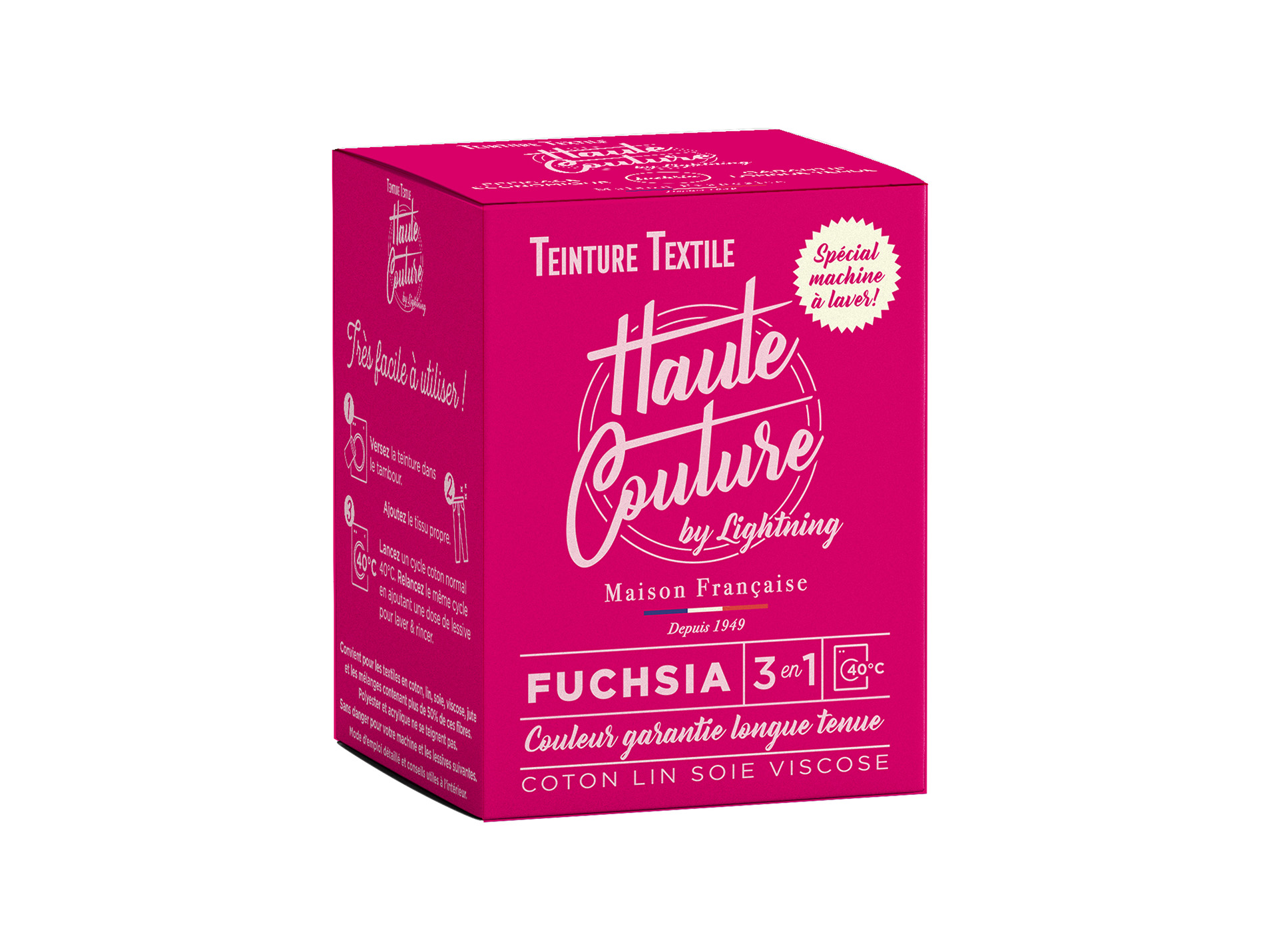 Teinture textile LIGHTNING haute couture fuchsia 350g