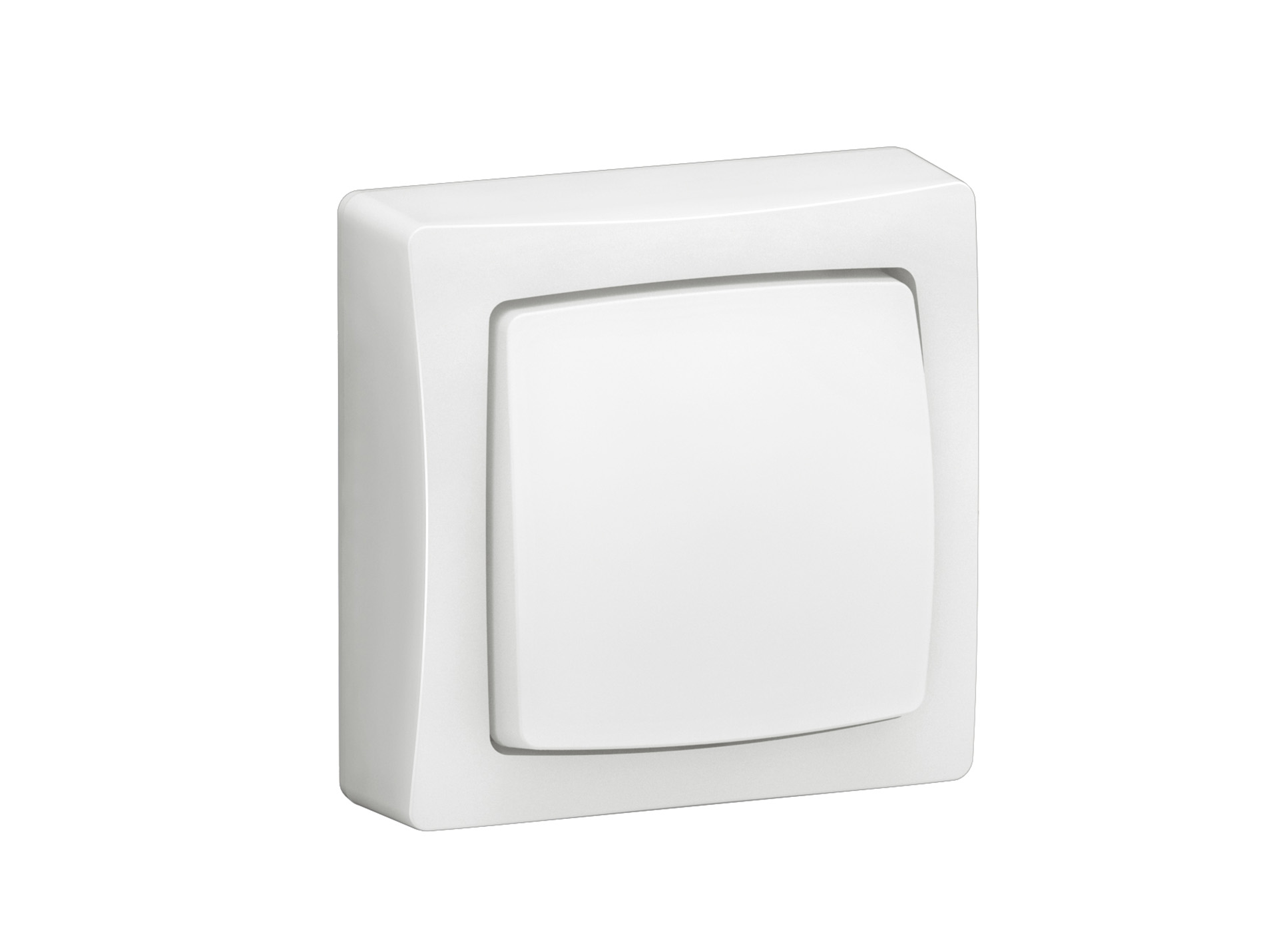 Poussoir simple LEGRAND saillie IP31 blanc 250v 6a