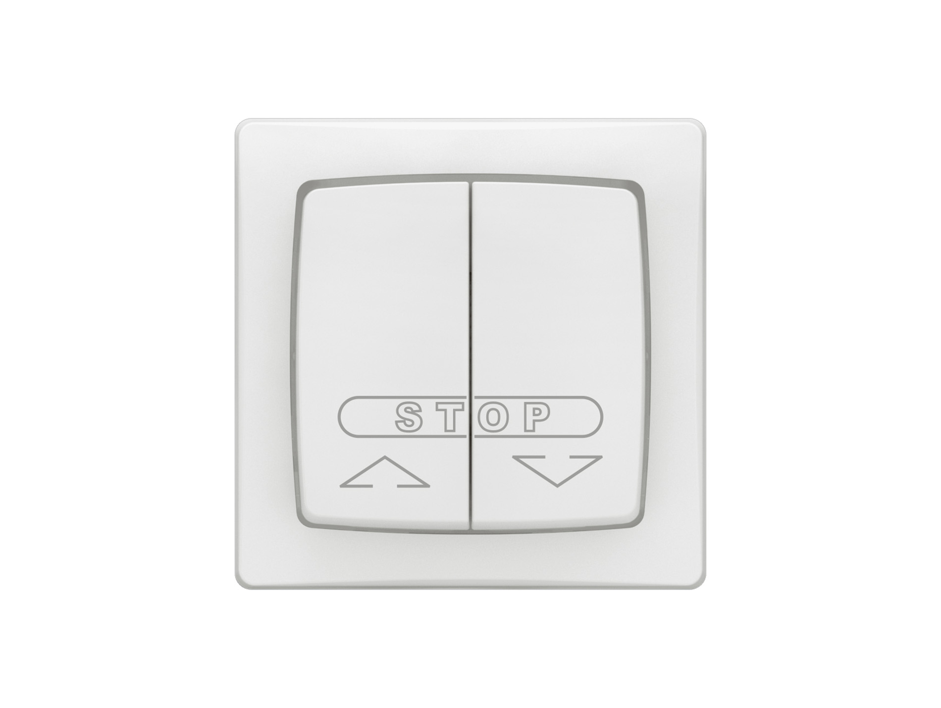 Poussoir centralisé volets LEGRAND saillie blanc 230v 6a