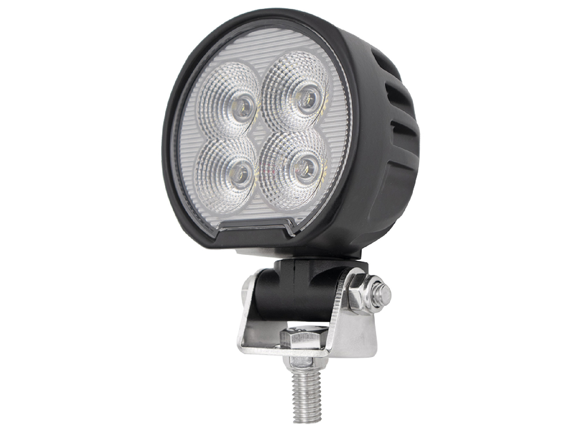 Phare de travail rond 4 LEDs LUMITRACK 40w