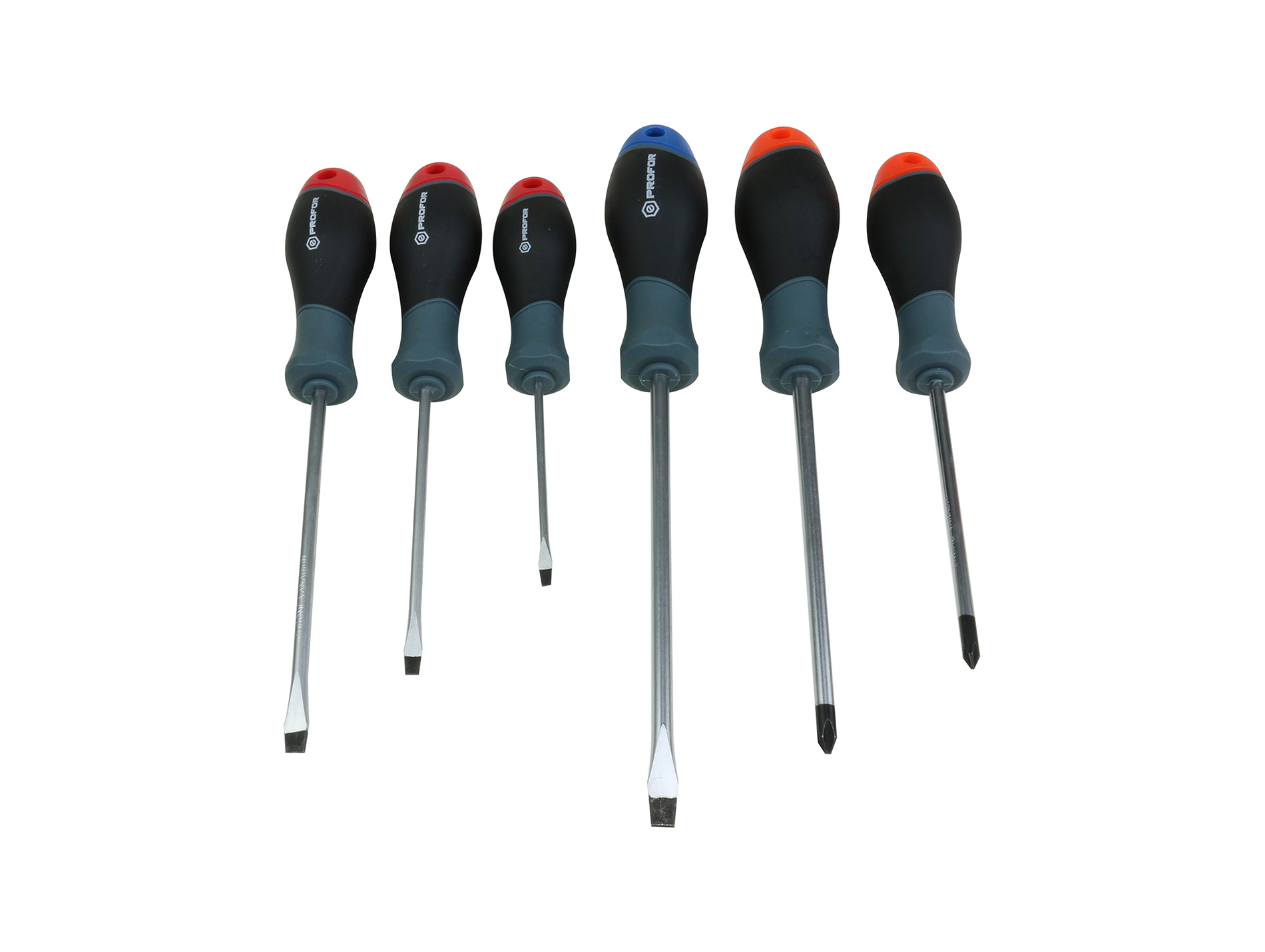 Jeu de 6 tournevis PROFOR
