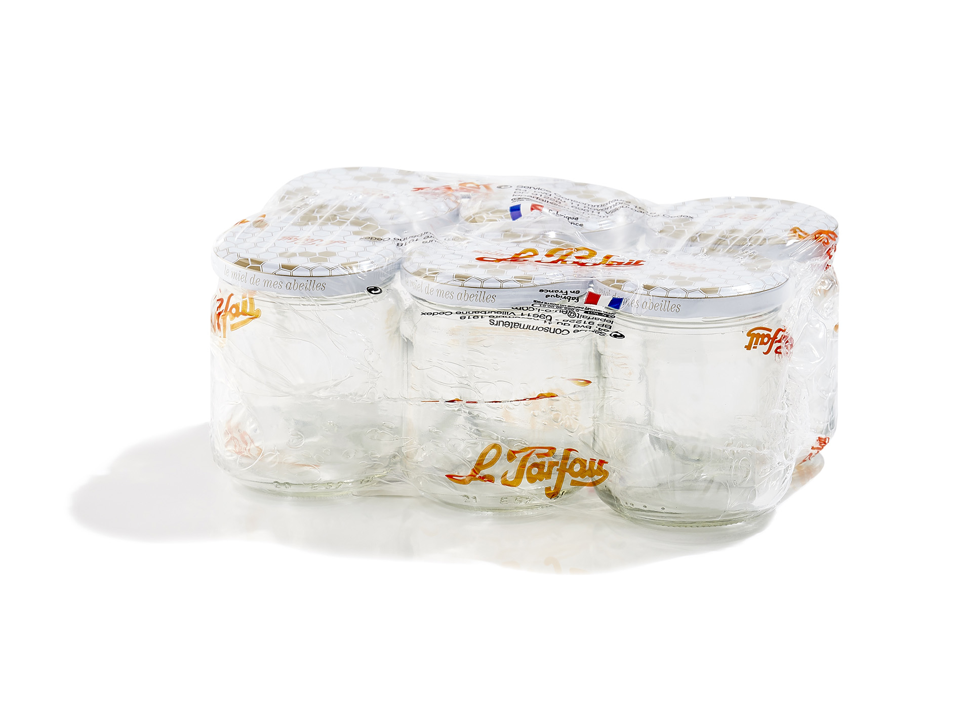 Pots à miel LE PARFAIT 212ml x6