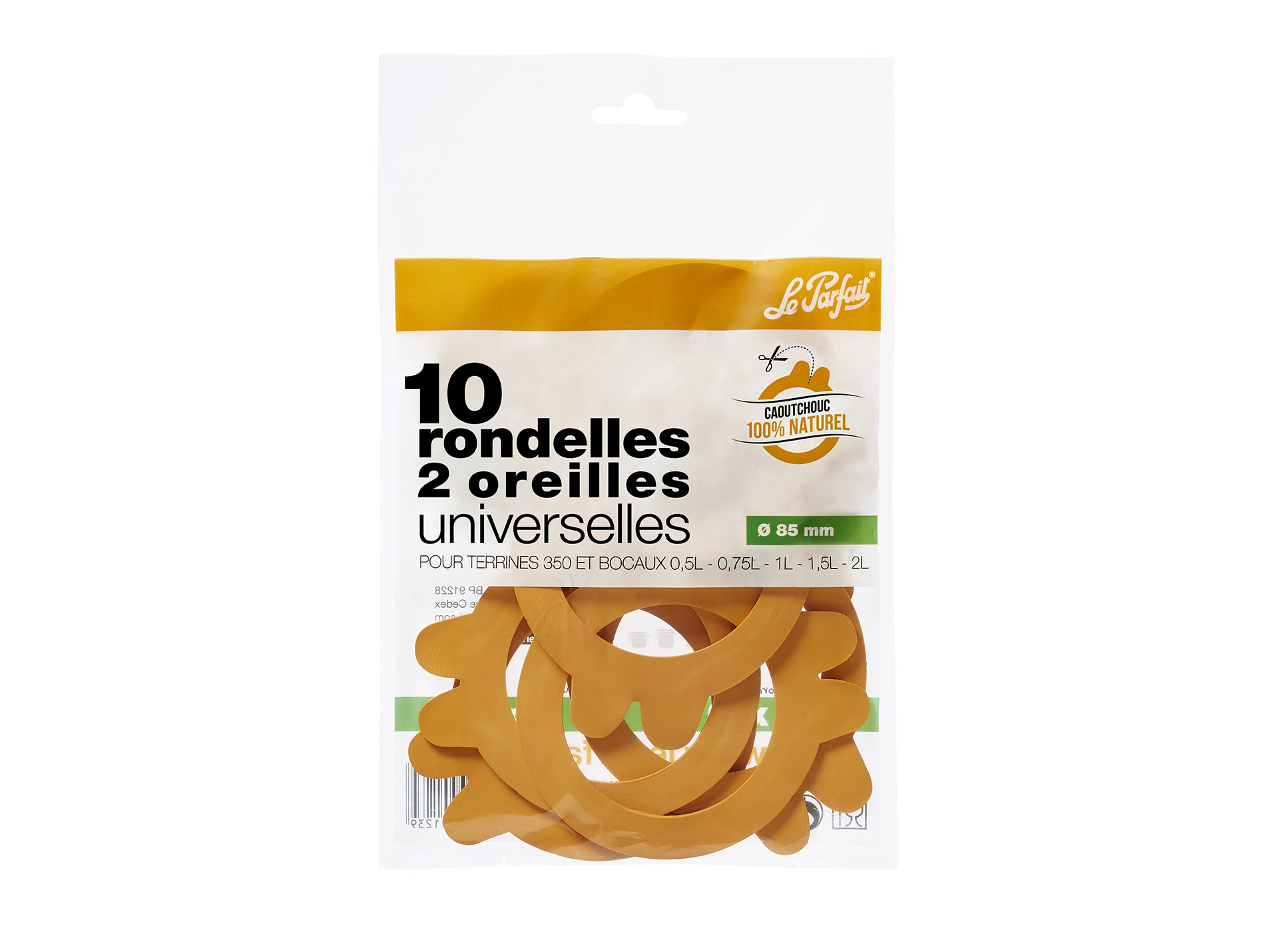 Rondelles LE PARFAIT Super 2 oreilles Ø85mm x10