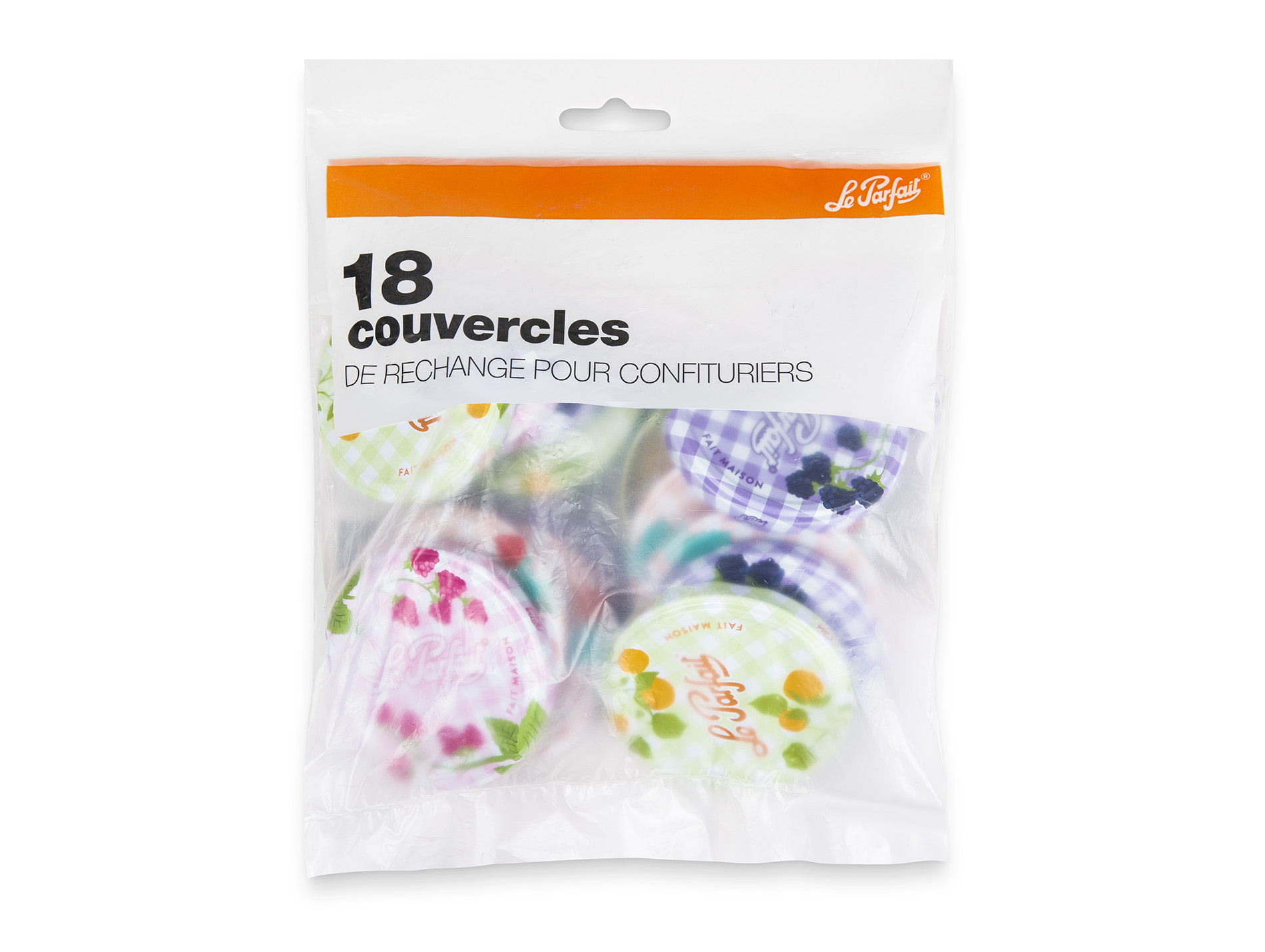 Couvercles pour confituriers LE PARFAIT Ø82mm x18