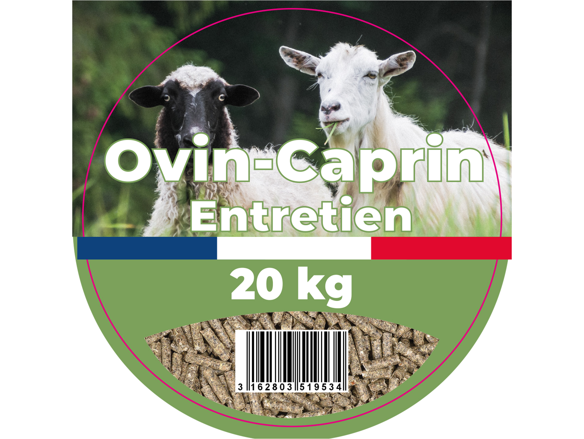Aliment ovins-caprins entretien 20kg
