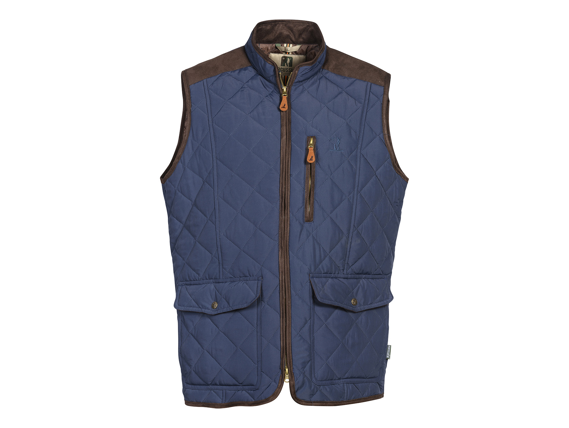 Gilet de chasse PERCUSSION Stalion bleu