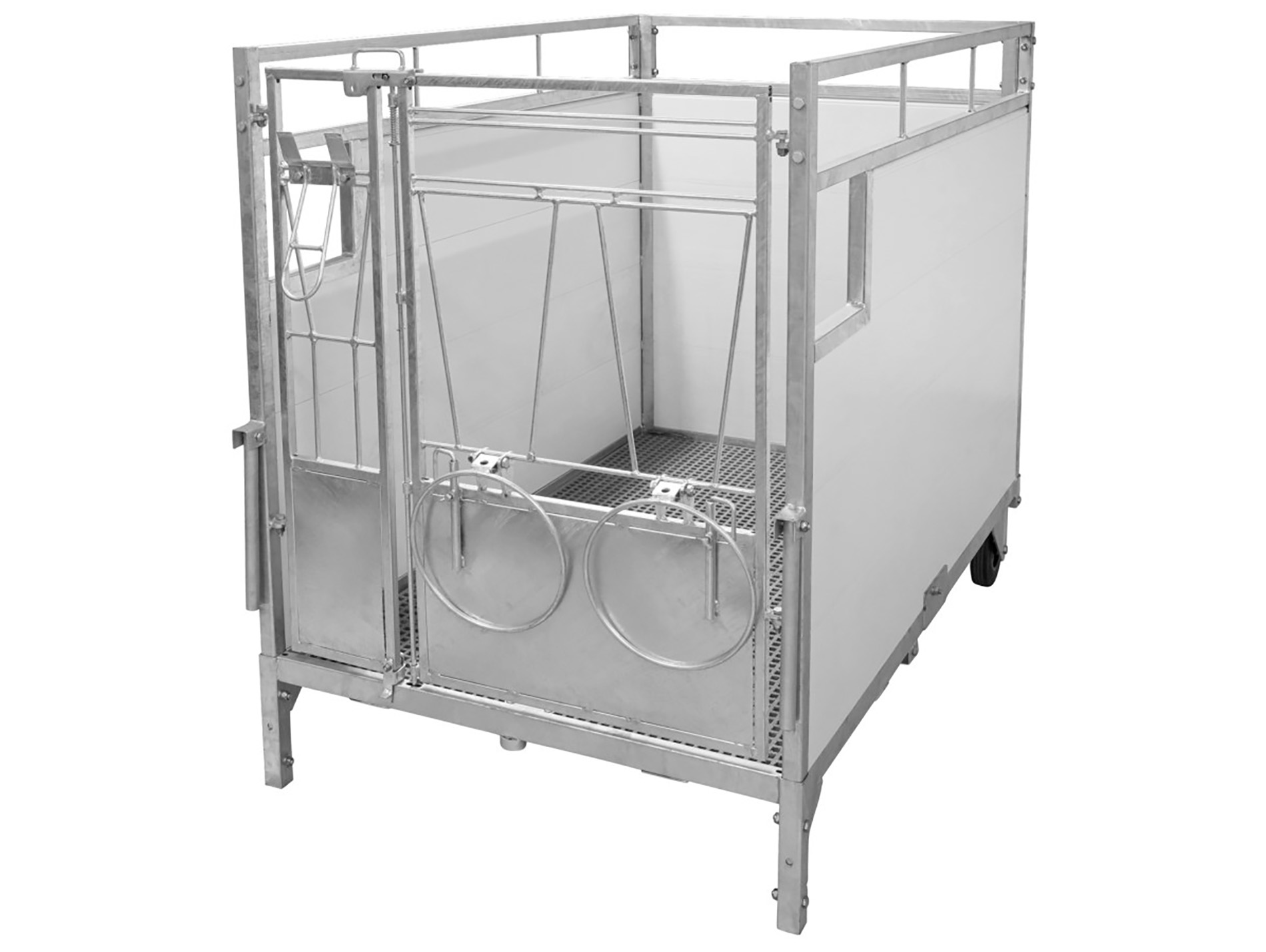 Box à veau premium KERBL avec plancher pivotant