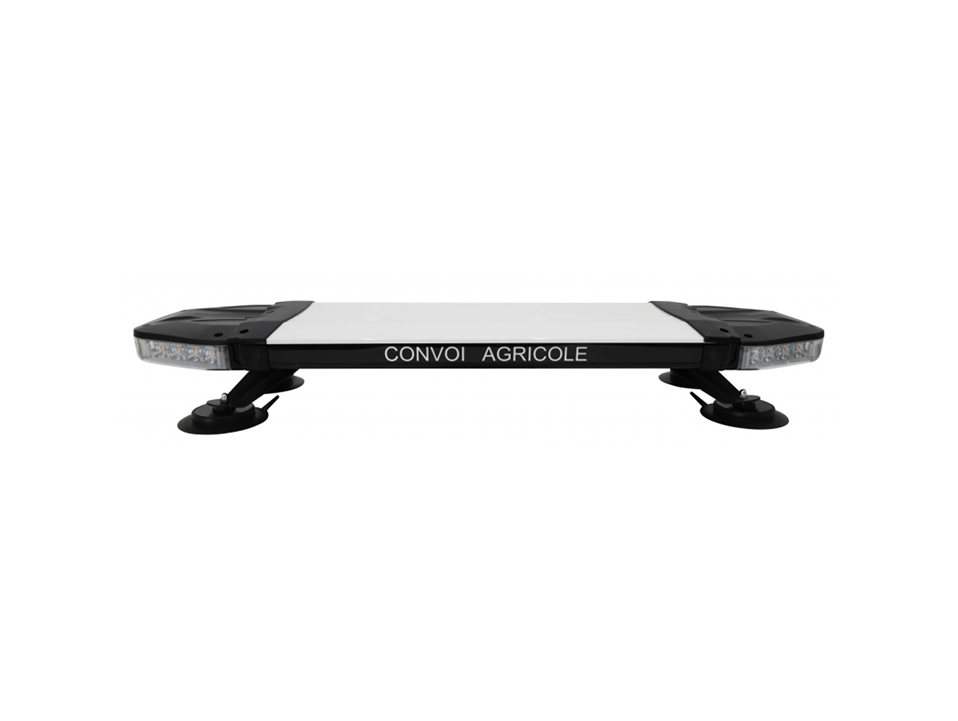 Rampe de signalisation convoi agricole/exceptionnel led 12/24V