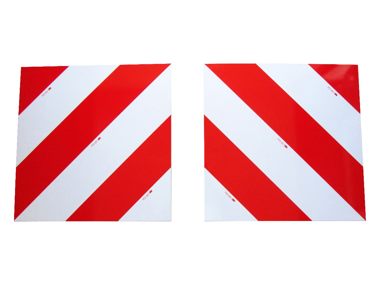 Kit 2 panneaux convoi exceptionnel SARR 423x423x1mm